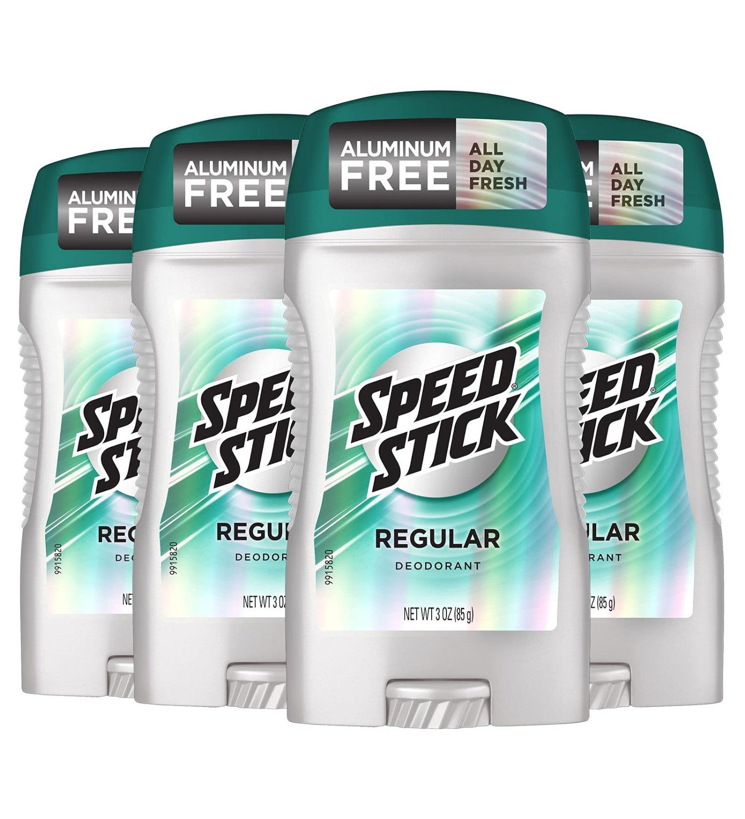 Speed Stick Men's Deodorant 3oz (Pack of 4) - Long-lasting Protection - Buy Online on GoSupps.com