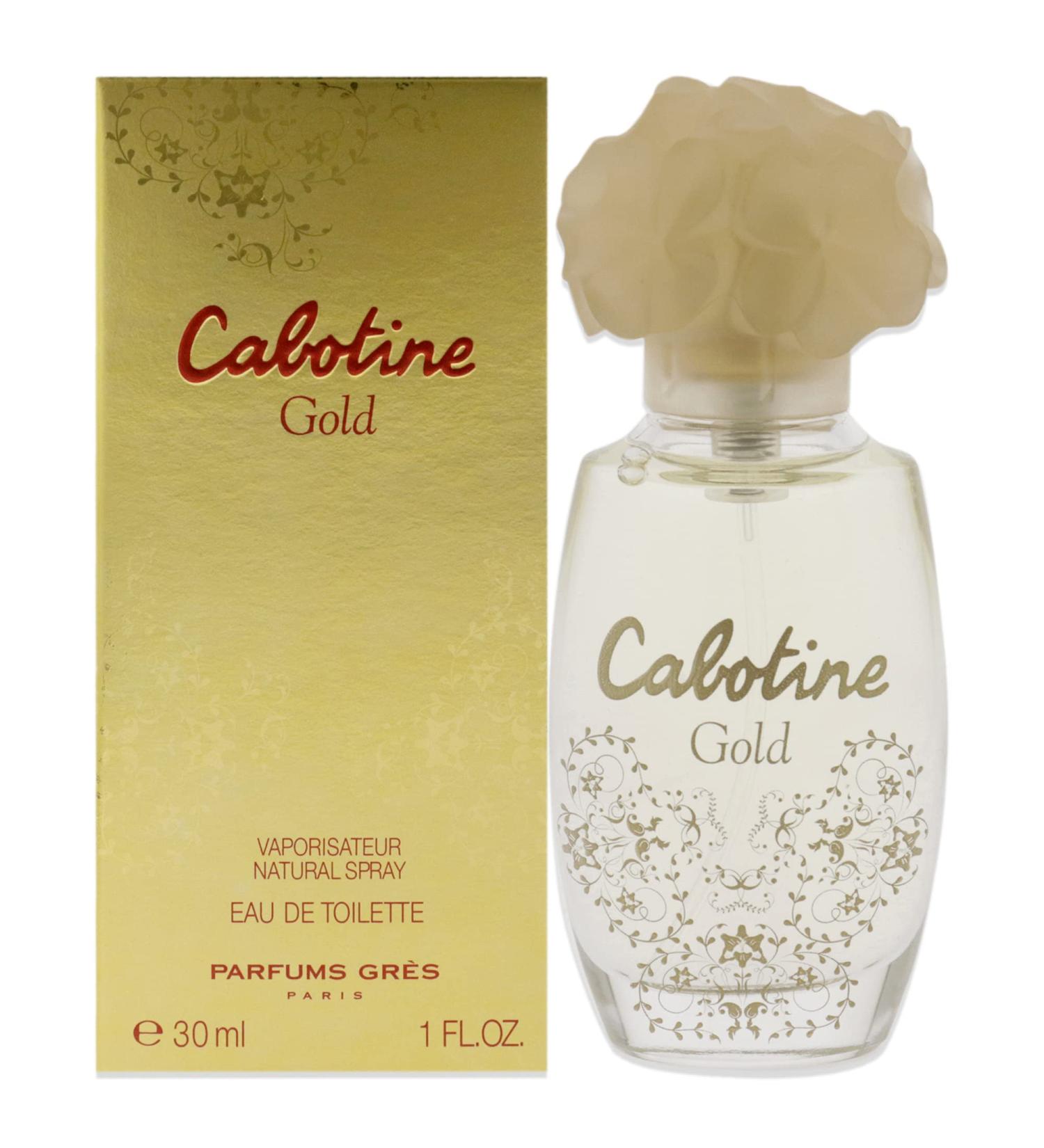 Parfums Gres Cabotine Gold EDT Spray Women 1 oz 1 Fl Oz (Pack of 1) - Buy Online on GoSupps.com