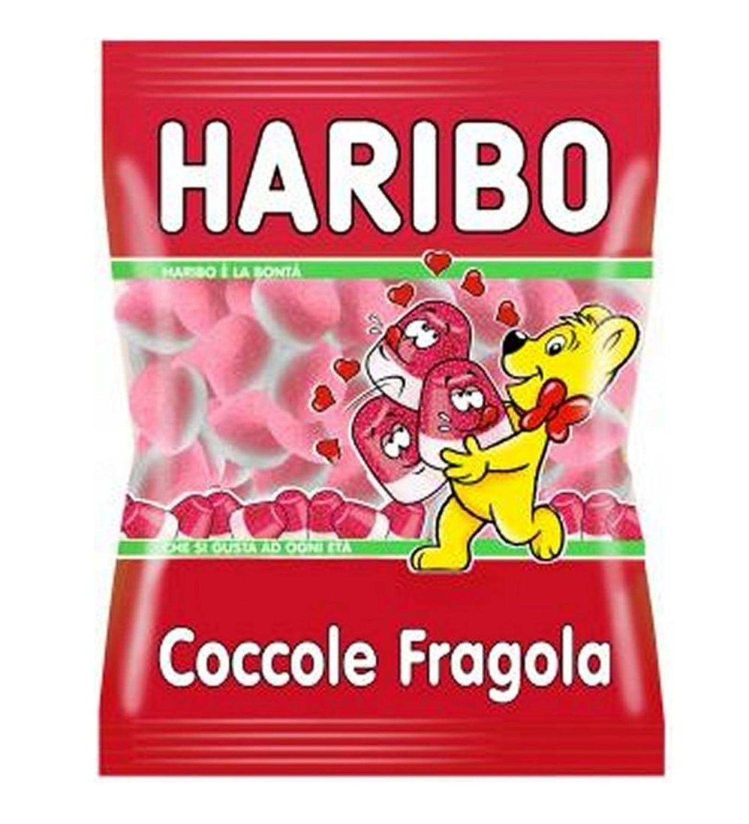 Strawberry Candies Coccole Gummosis 1 kg Haribo