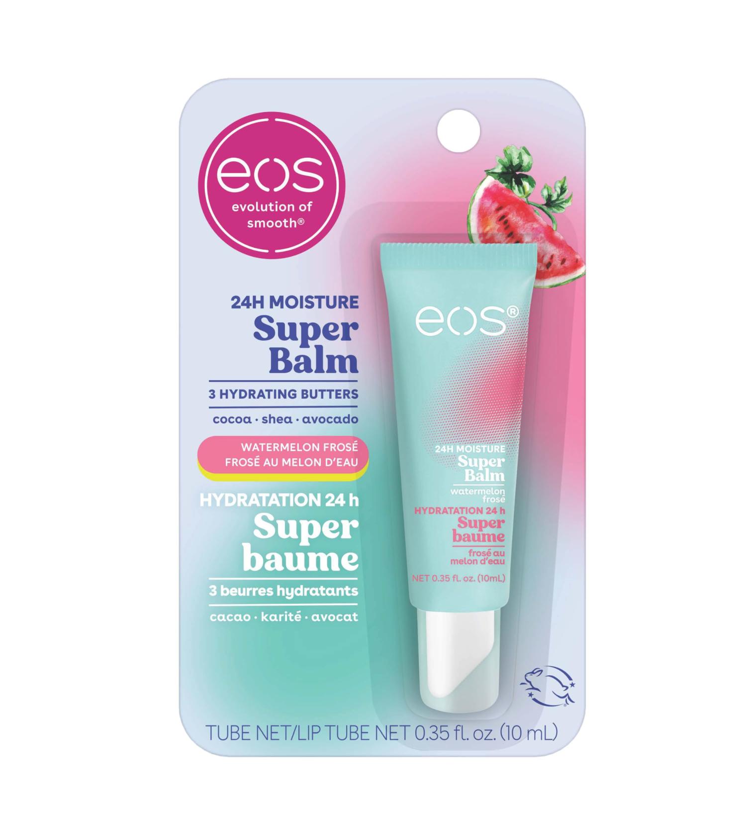 eos 24H Moisture Super Balm Watermelon Frose 10 ml(Packaging May Vary) pack of 1 - Buy Online on GoSupps.com