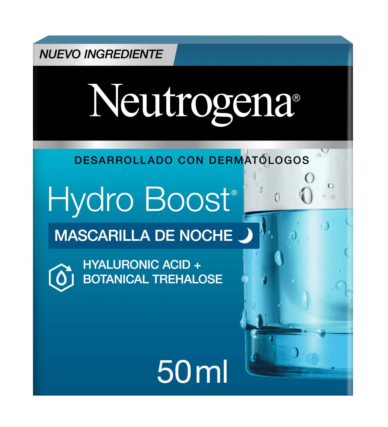 HERMANOS RECIO Neutrogena Hydro Boost Mask Hidrat Noche Multicolore 50 ml (Lot de 1) Hydroboost - Buy Online on GoSupps.com