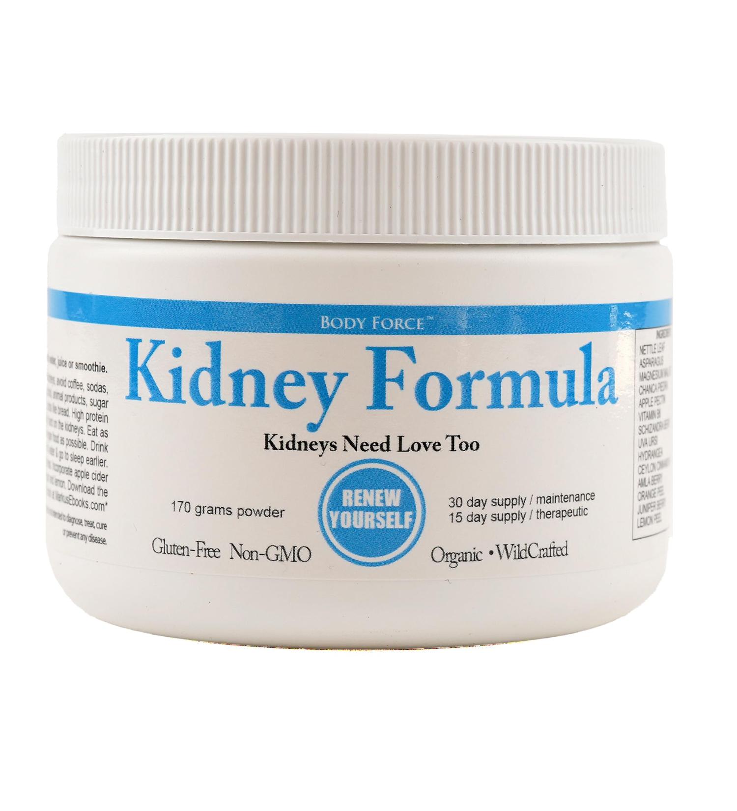 Kidney Formula Powder with Nettle Leaf Asparagus Chanca Piedra Magnesium Malate - Enhances Kidney Health Boosts Energy Levels Improves Hair & Nails Promotes Healthy Urination - Buy Online on GoSupps.com