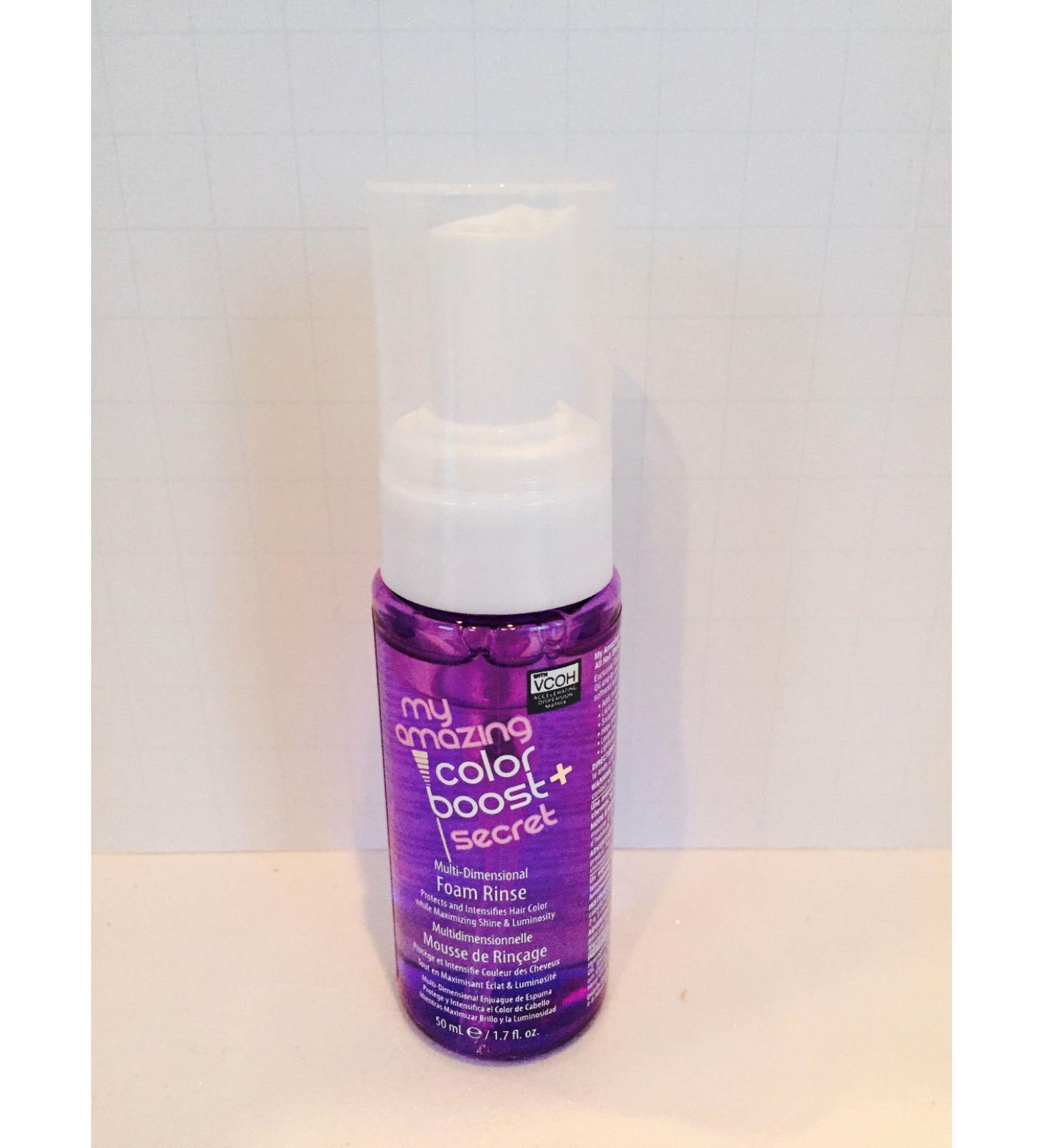 My Amazing Blow Dry Secret Color Boost Foam Rinse Mousse - 1.7oz