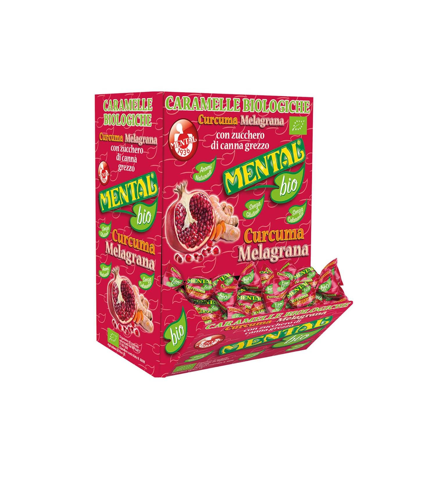  Mental MENTAL CARAMES BIOLOGIQUES 750 GR. (Turmeric/POMEGRANO) - Buy Online on GoSupps.com