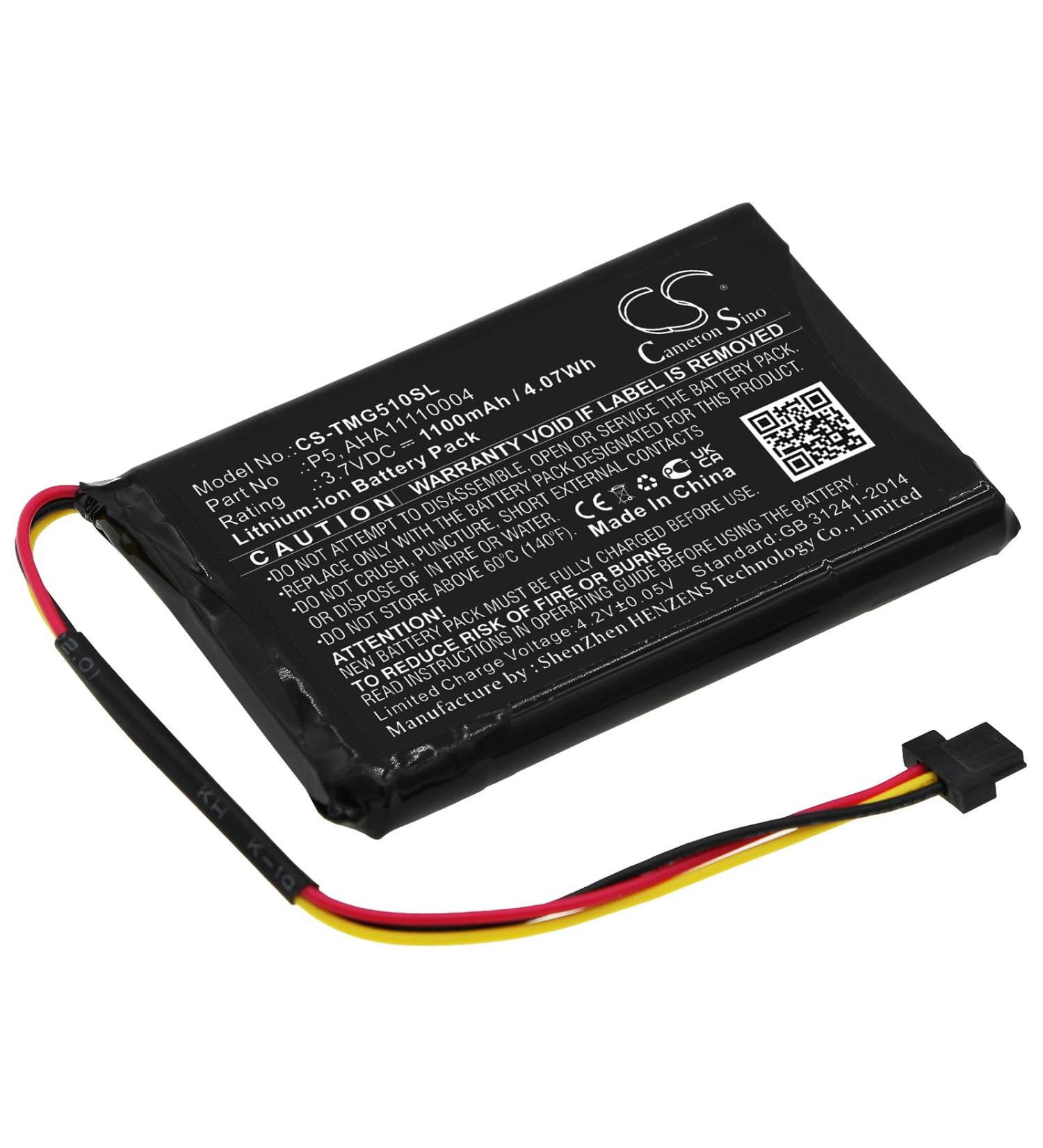 3.7V 1100mAh AT6 P6 AHA11110004 P5 Battery Replacement for VIA 62 Go 520 Go 520 WiFi & Go 510 - International Shipping Available - Buy Online on GoSupps.com