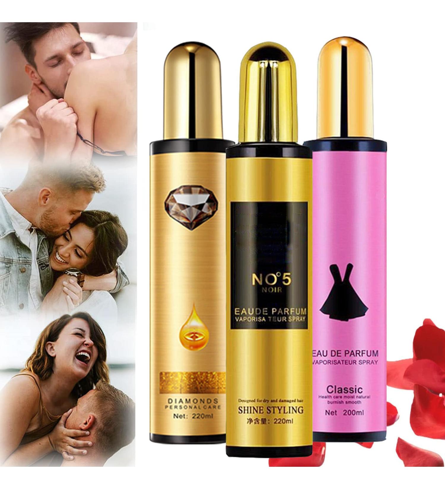 Pheromone Hair Perfume Mist & Hair Oil Set - 2023 New L'uodais Golden Lure Venus Mist Feromone Essence Spray - Buy Online on GoSupps.com