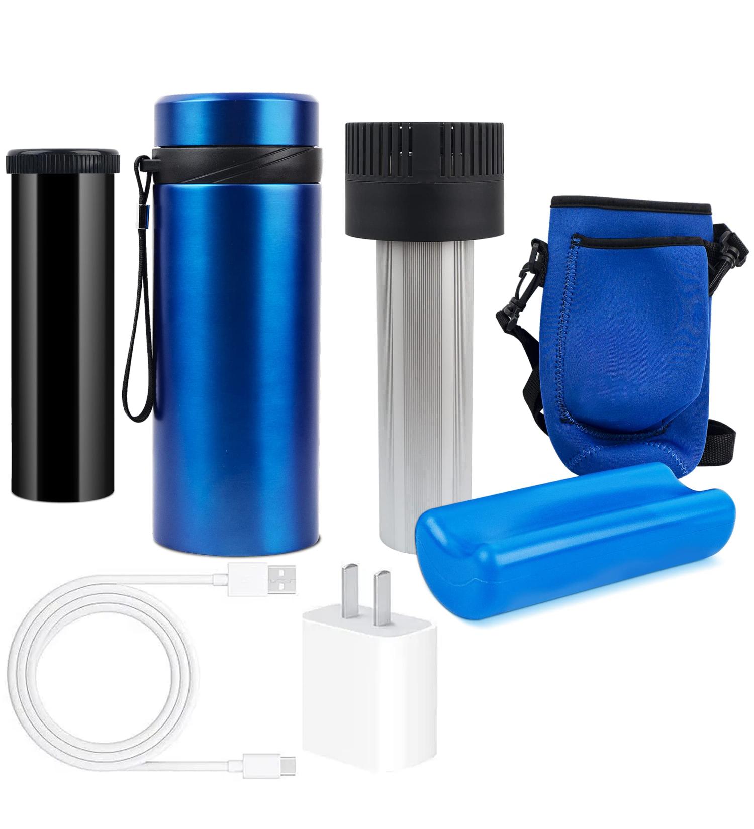 Insulin Pen Cooler with Auto Temperature Control | Constant Temp 36F-46F | Temp Display | Biogel Ice Pack | USB Charge | Diabetes Insulin Storage - Buy Online on GoSupps.com