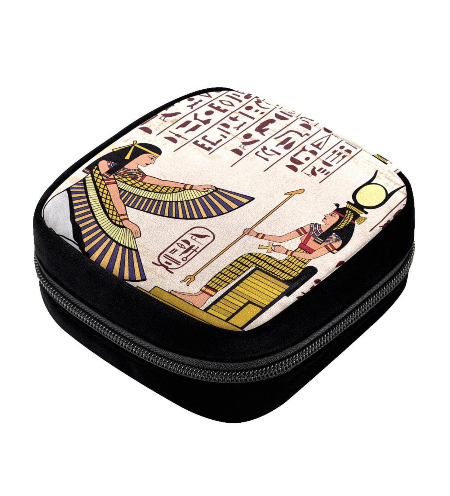GIAPB Period Bag - Egyptian Tribal Art Pad Holder & Makeup Pouch | Color2835 - Buy Online on GoSupps.com