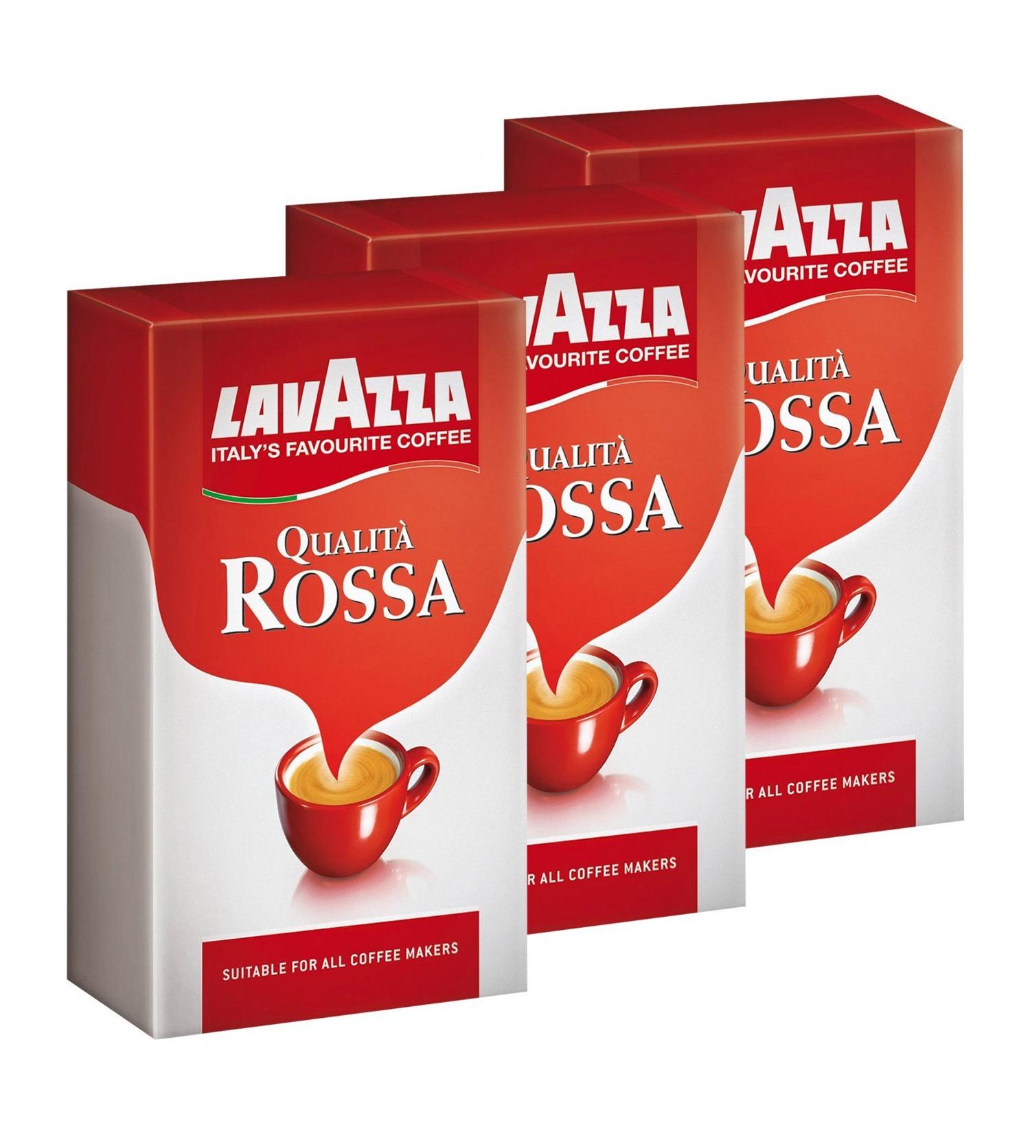  Lavazza Lavazza Qualit Rossa Caf Moulu 3x 500g - Buy Online on GoSupps.com