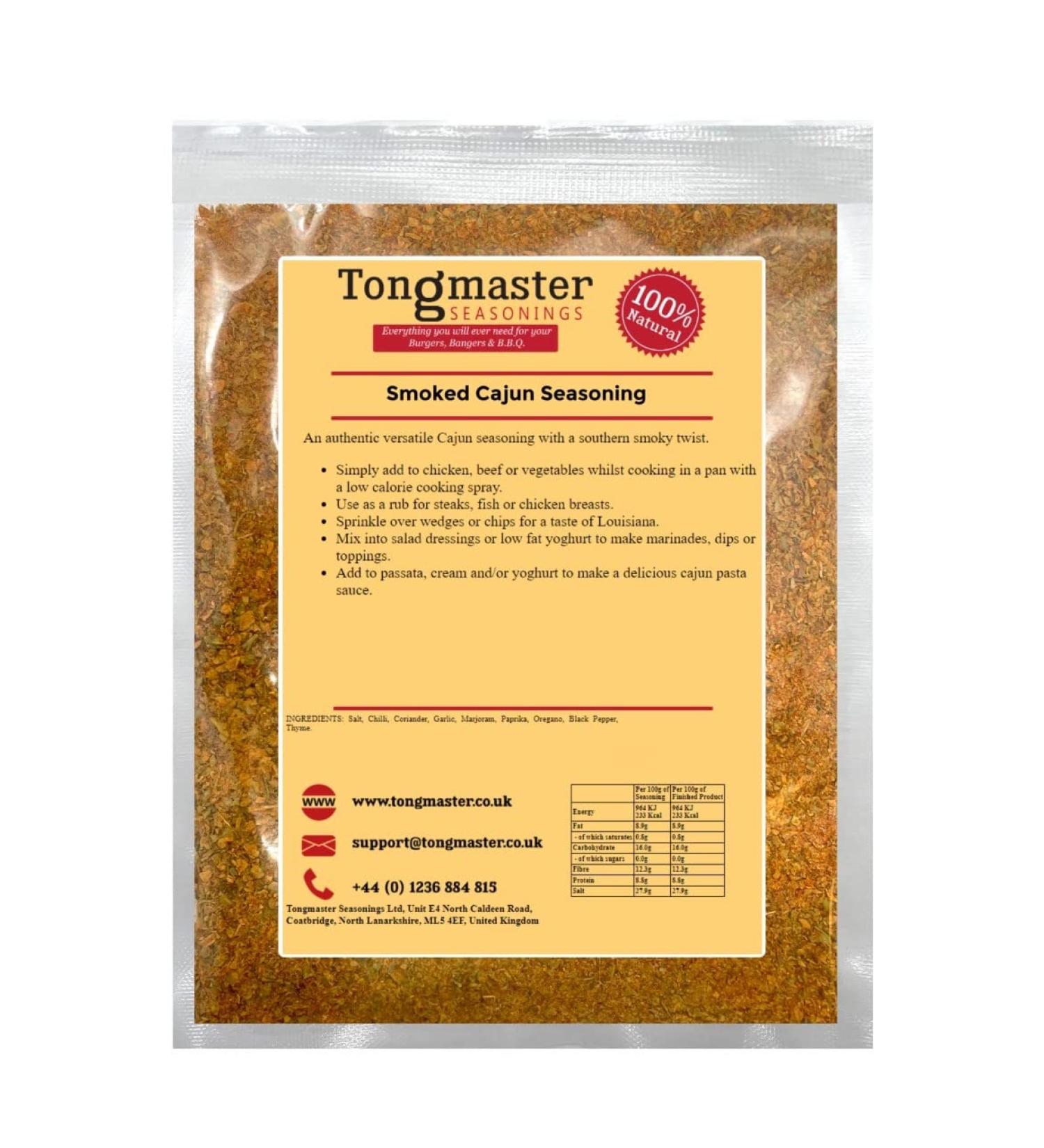 Smoked Cajun Seasoning - Spice Blend - 500g