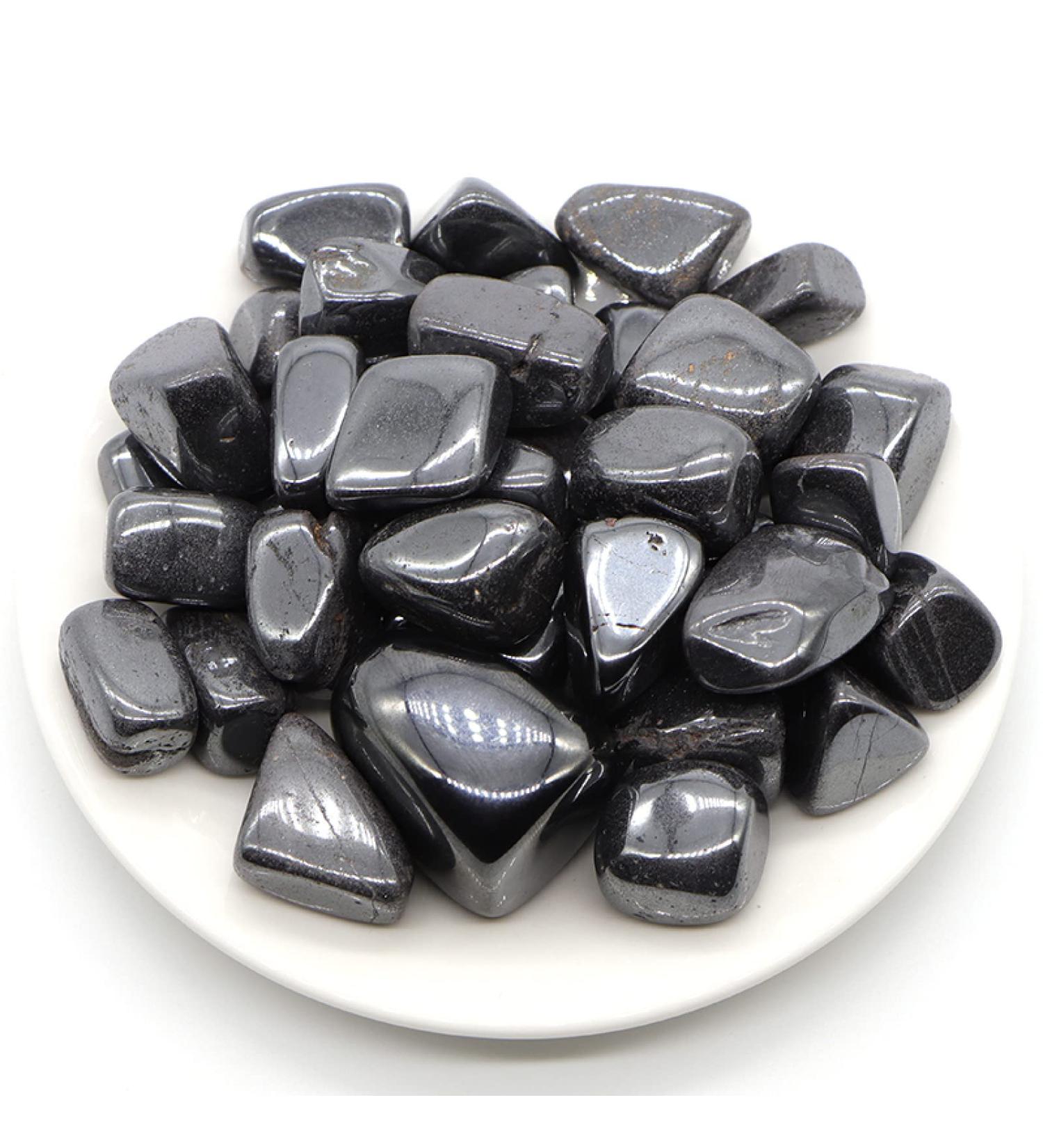 Crystal Hole Natural Hematite Quartz Crystals and Stones Tumbled Bulk Specime Home Aquarium Decoration Gift Crystal Hole - Buy Online on GoSupps.com