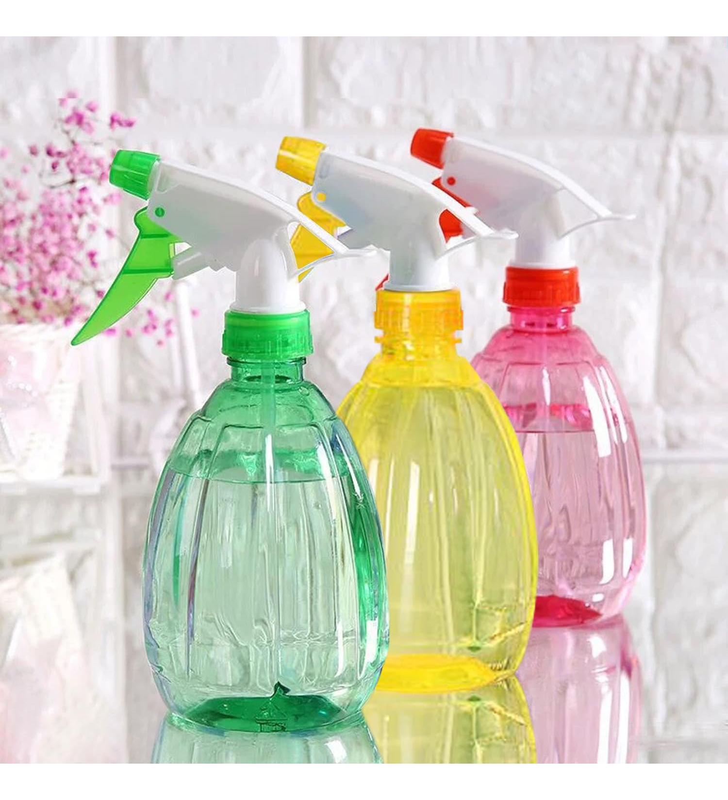 Diompirux 3 Pack 500ml Transparent Spray Bottles - Multifunctional Plastic Atomizer for Garden Hairdresser & Car Care - Buy Online on GoSupps.com
