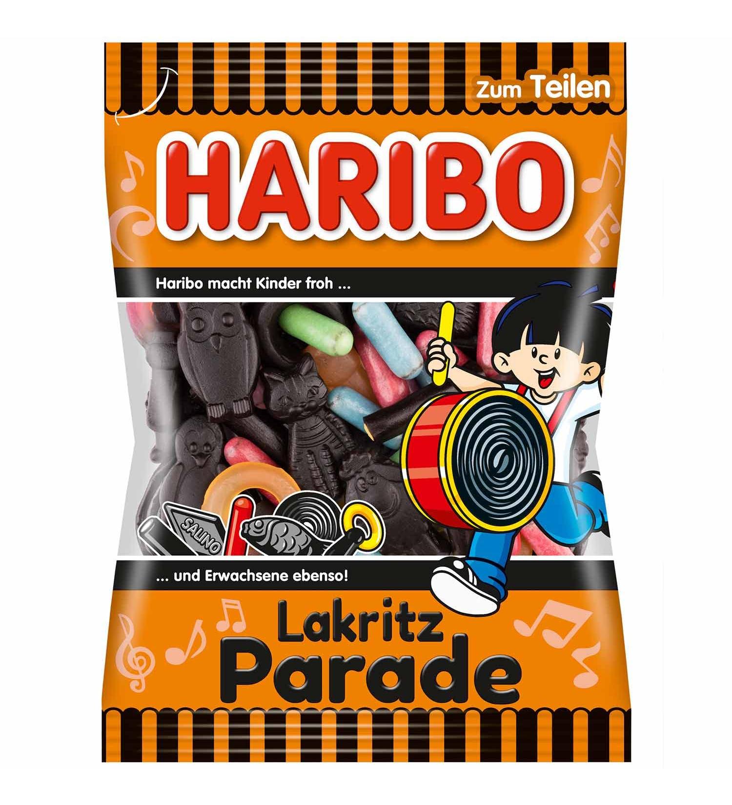 Haribo Lakritz Parade 175g - Assorted Liquorice Sweets
