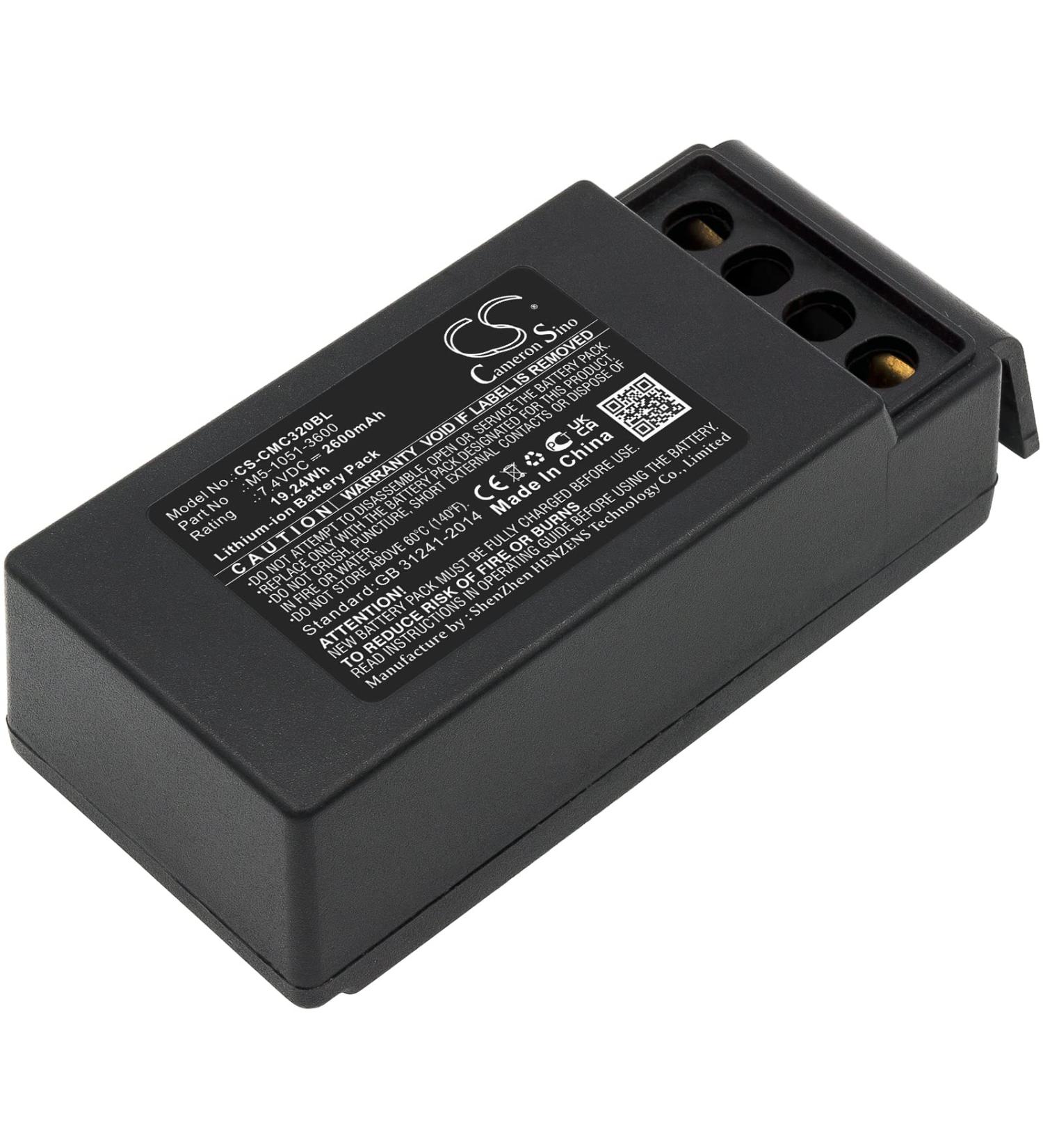 Battery Replacement for Cavotec M9-1051-3600 EX | MC-3000 MC-3 M5-1051-3600 - International Shipping Available - Buy Online on GoSupps.com