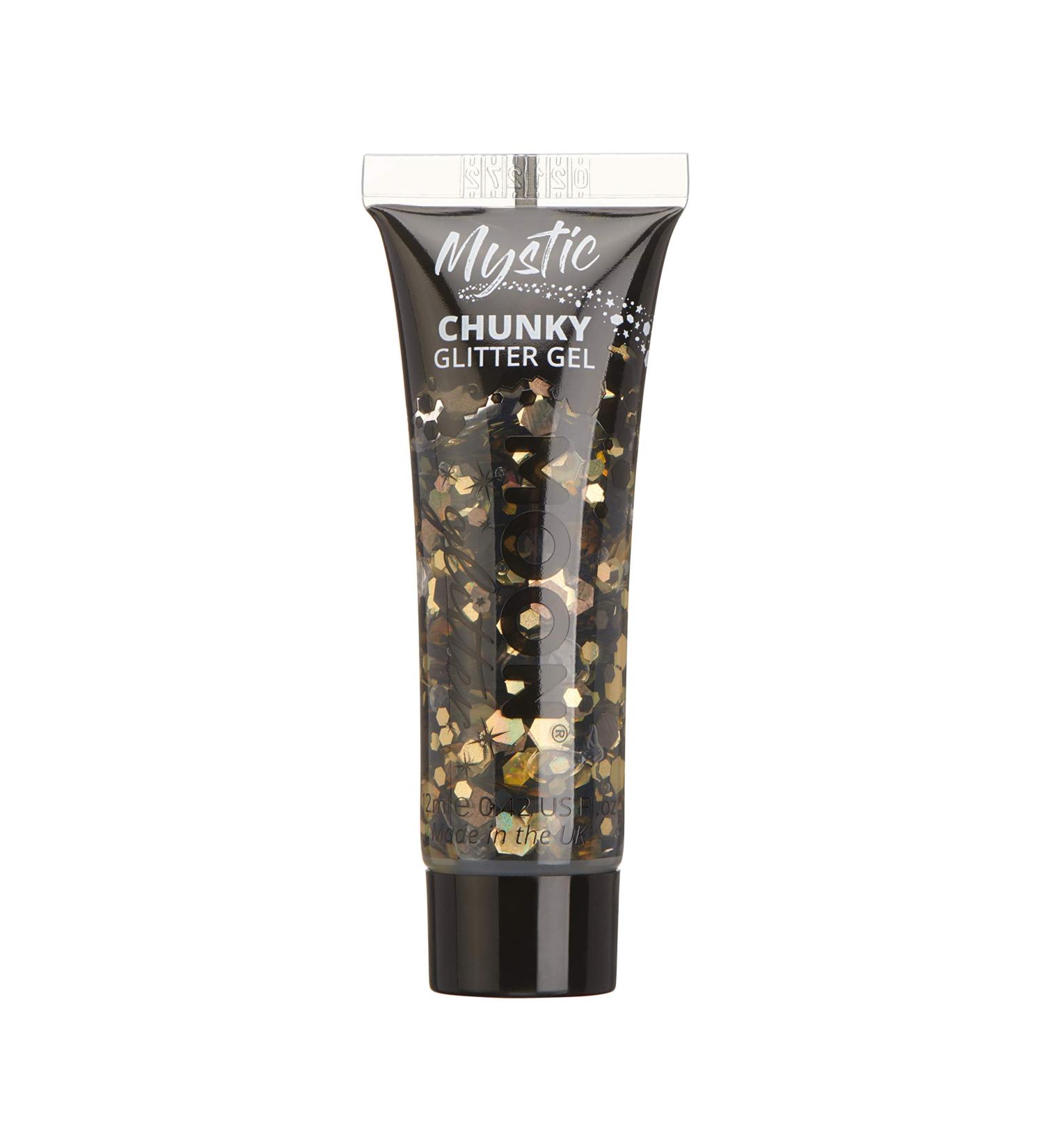 Moon Glitter Mystic Chunky Glitter Gel - Luxe Face & Body Paint for Festivals - 12ml - Buy Online on GoSupps.com