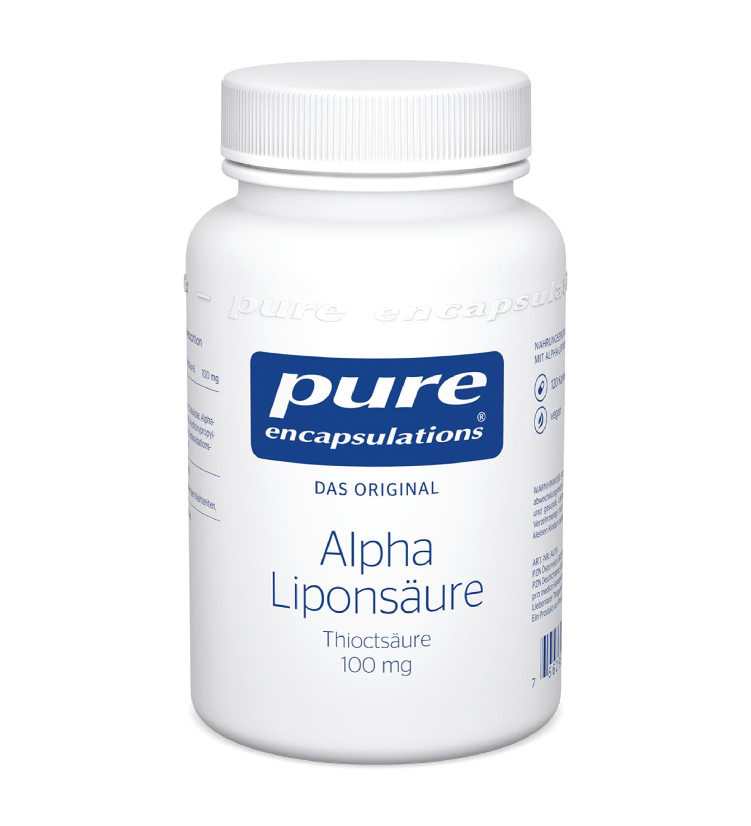 Buy Pure Encapsulations Alpha Lipoic Acid 100mg - 120 Capsules | Premium Antioxidant Supplement | International Shipping Available - Buy Online on GoSupps.com