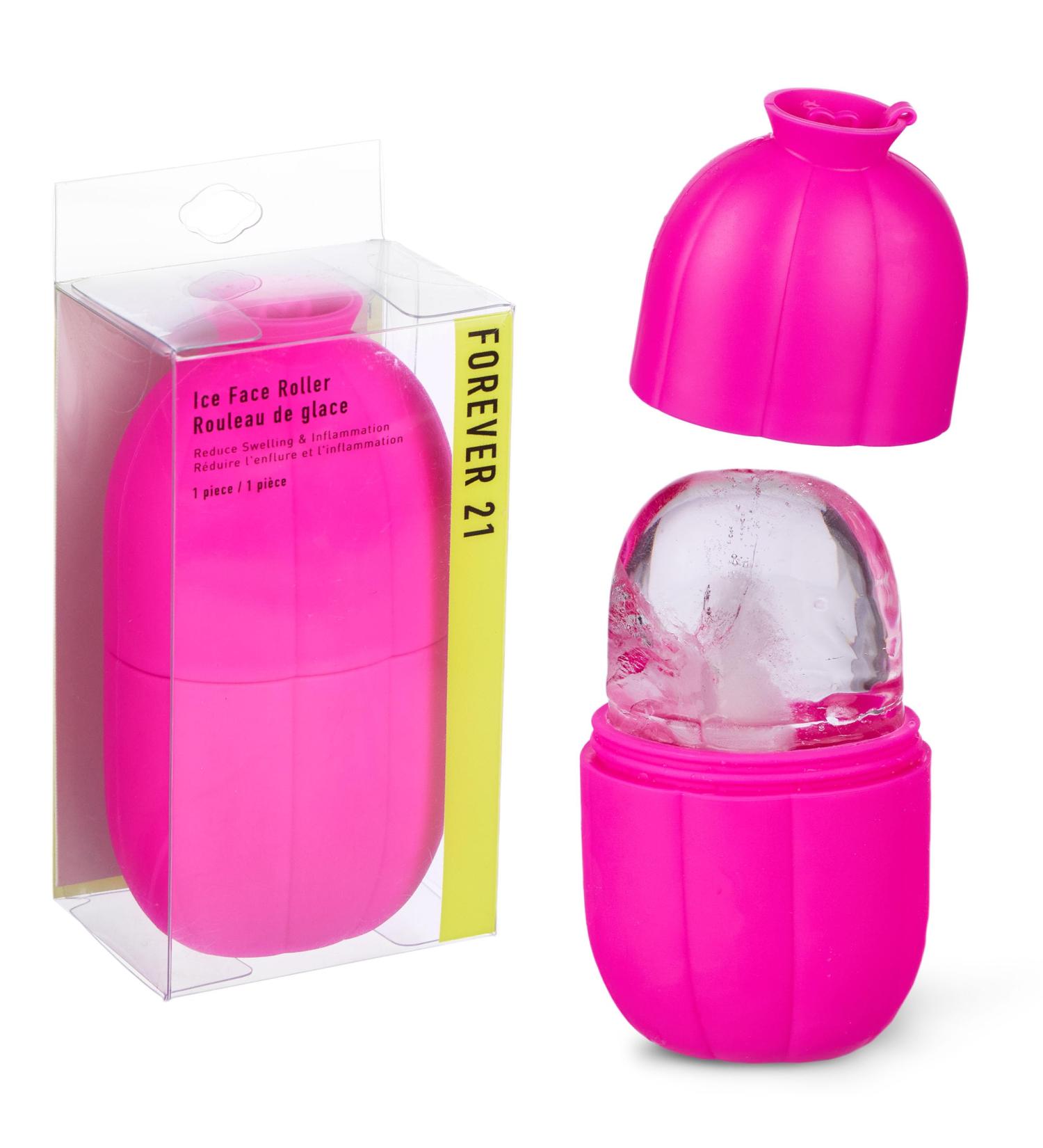 Forever 21 Ice Face Roller | 1pc Ice Facial Tool for Skincare & Beauty | Face Depuffer for Glowing Skin - Buy Online on GoSupps.com
