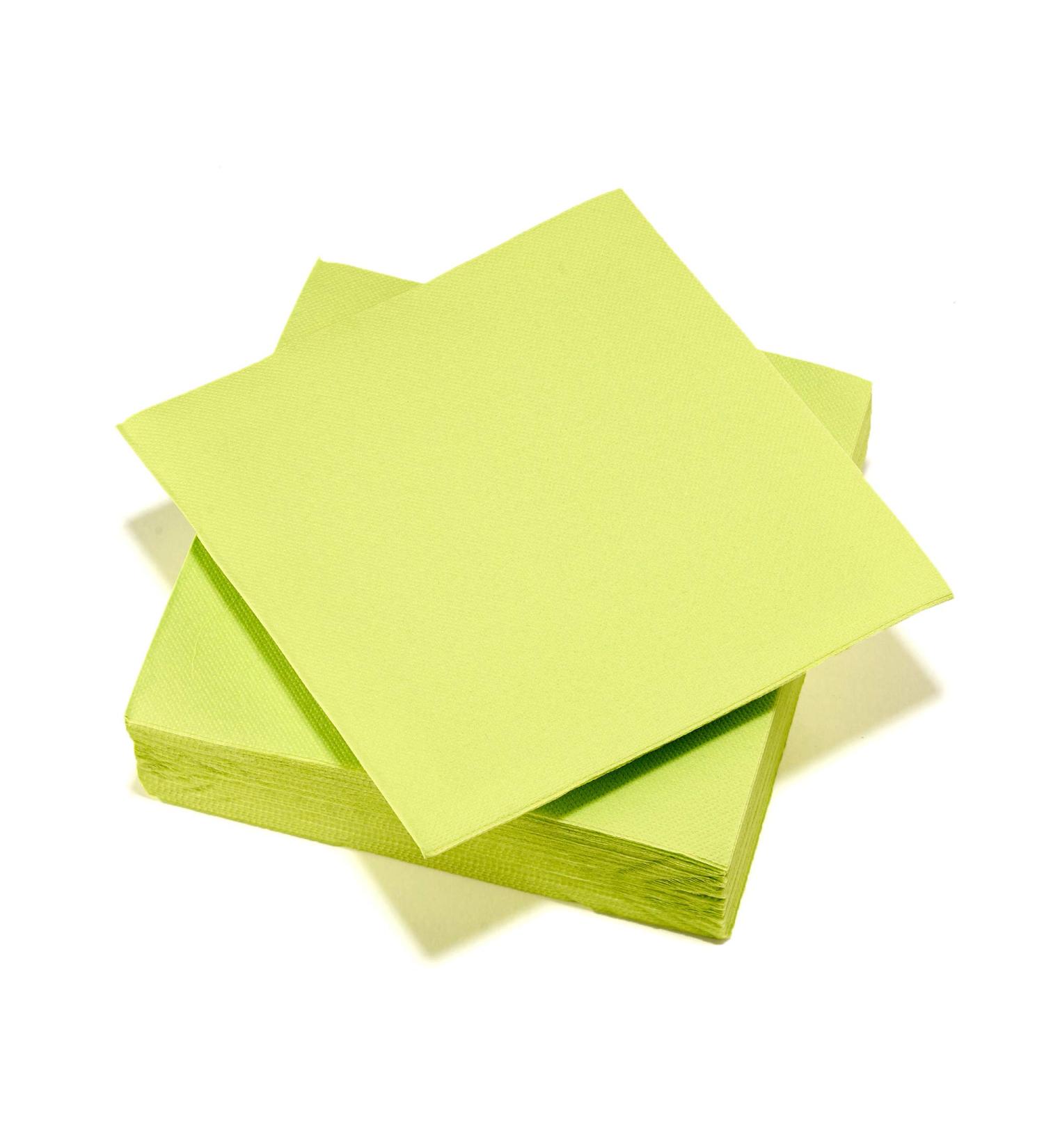 Le Napage Anise Green 40 Napkins - Tex Touch 38x38 cm FSC Cellulose Wadding - Eco-Friendly Tableware - Buy Online on GoSupps.com