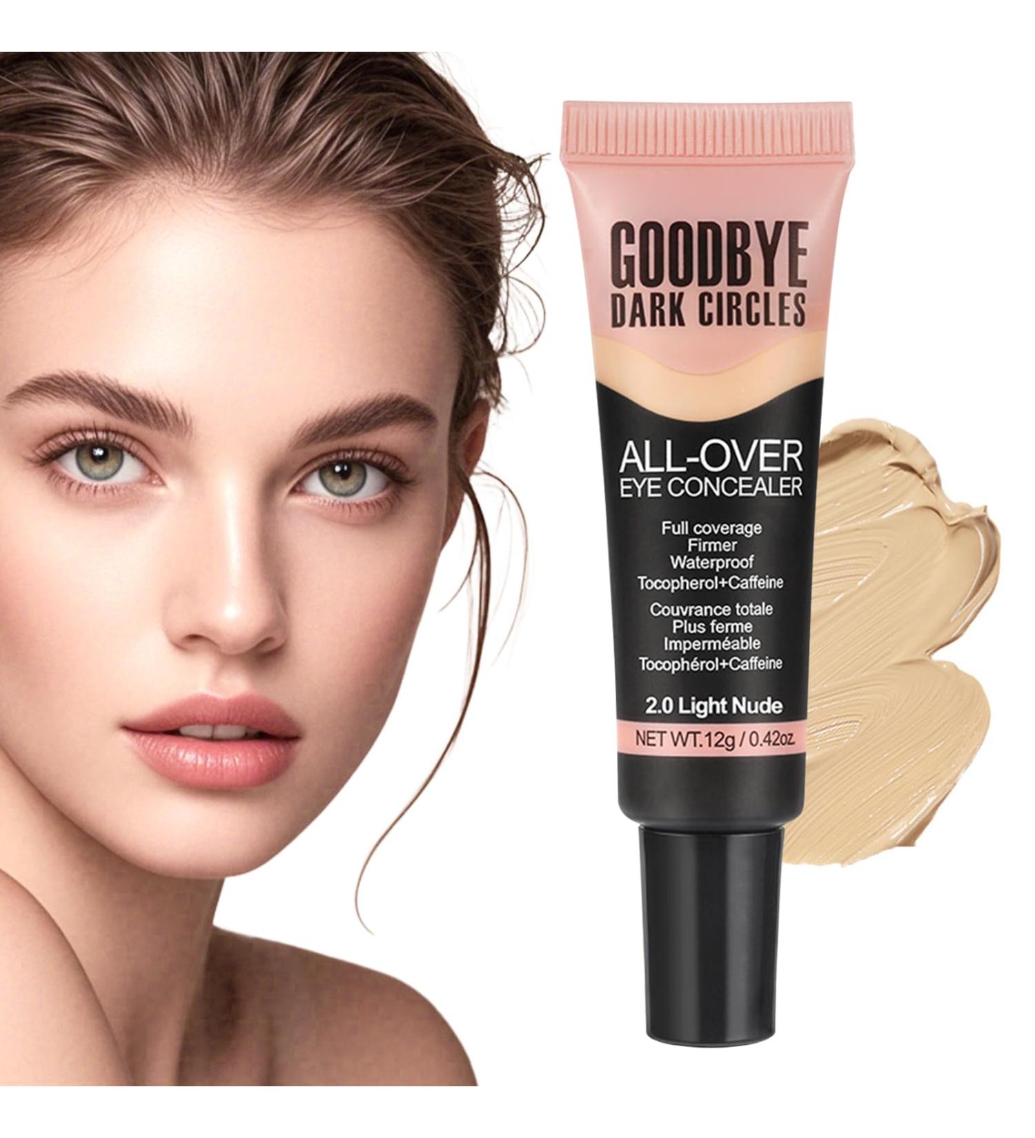 Liquid concealer - 12g formula color correction coverage | Long-lasting dark circle concealer base color natural application perfect wear for the skin - Buy Online on GoSupps.com