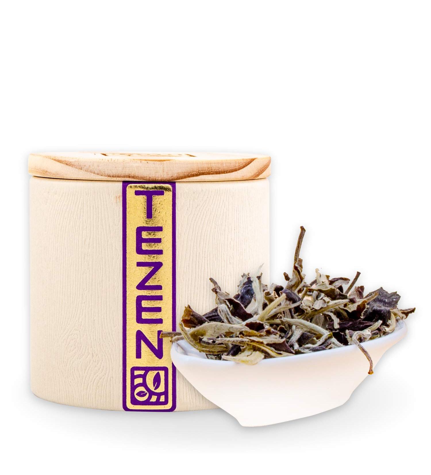 Buy Moonlight White Organic Tea from Yunnan China | Premium Quality Chinese White Tea | Perfect Gift for Tea Lovers (80g) - Buy Online on GoSupps.com