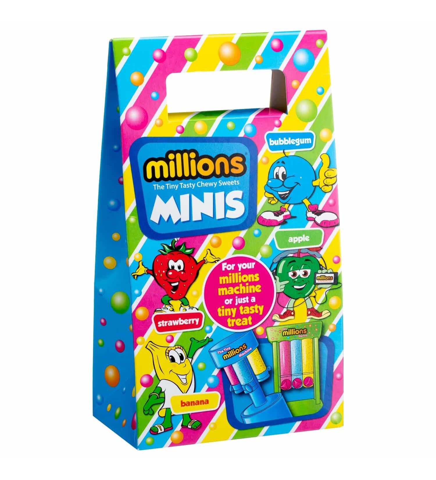 Refill Pack 128g - A Burst of Flavorful Fun in Every Bite - The Tiny Tasty Chewy Sweets - Bubblegum Candy Lover's - Fun Snacks - Sweet Delights