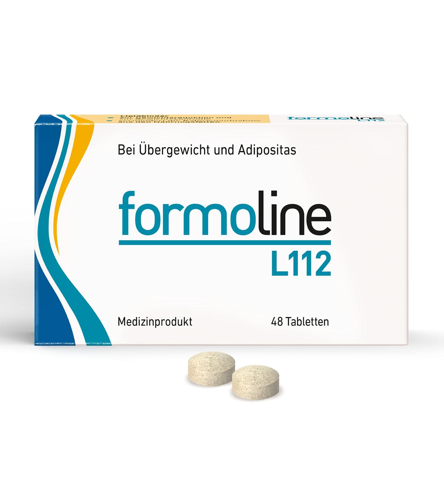 Formoline L112 | Weight Loss Calorie Magnet | 48 Natural Tablets | German Quality Active Ballast Fuel - Buy Online on GoSupps.com