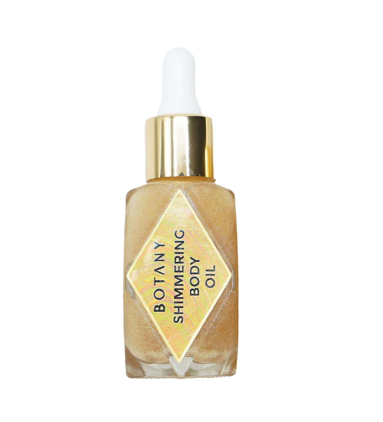 Shimmering Body Oil - Champagne Gold & Jasmine Rose | Luxurious Hydration for All Skin Types - Buy Online on GoSupps.com