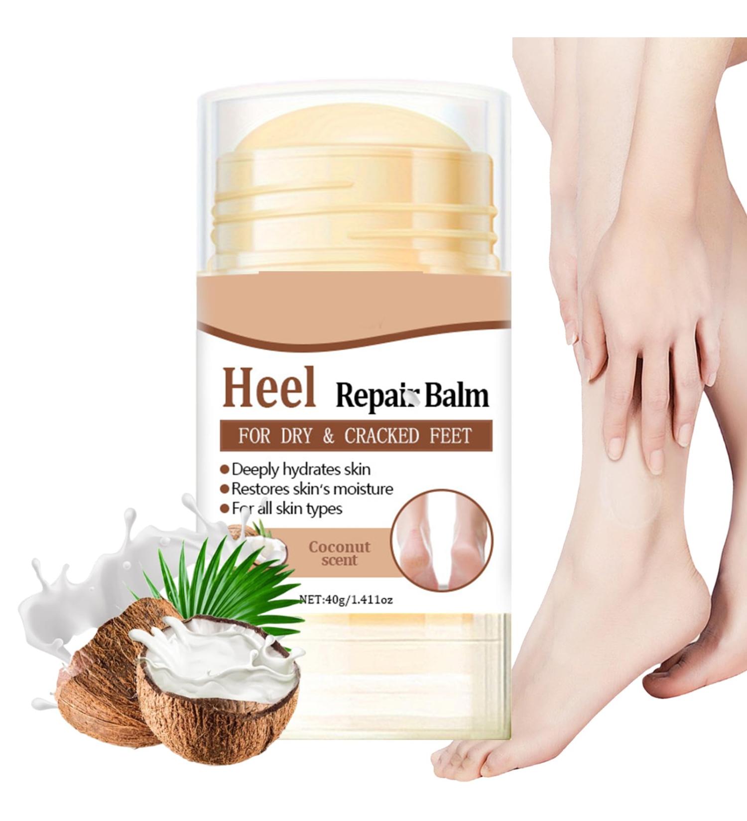  MEITREND Foot care cream for very dry feet and cracked heels foot care cream with coconut oil moisturizing and anti-cracking cream to deeply hydrate feet and hands. - Buy Online on GoSupps.com
