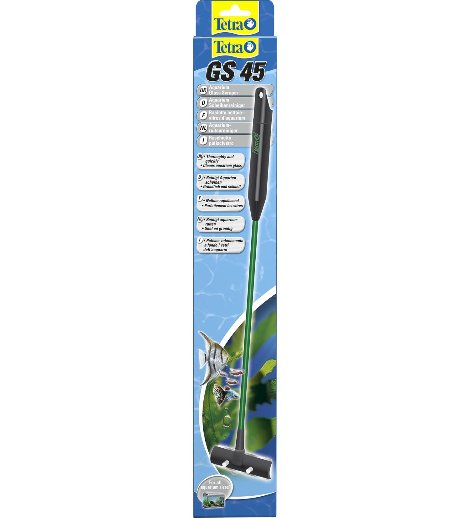 Tetra Glass Scraper with Floating Handle | Aquarium Algae Remover - Buy Online on GoSupps.com