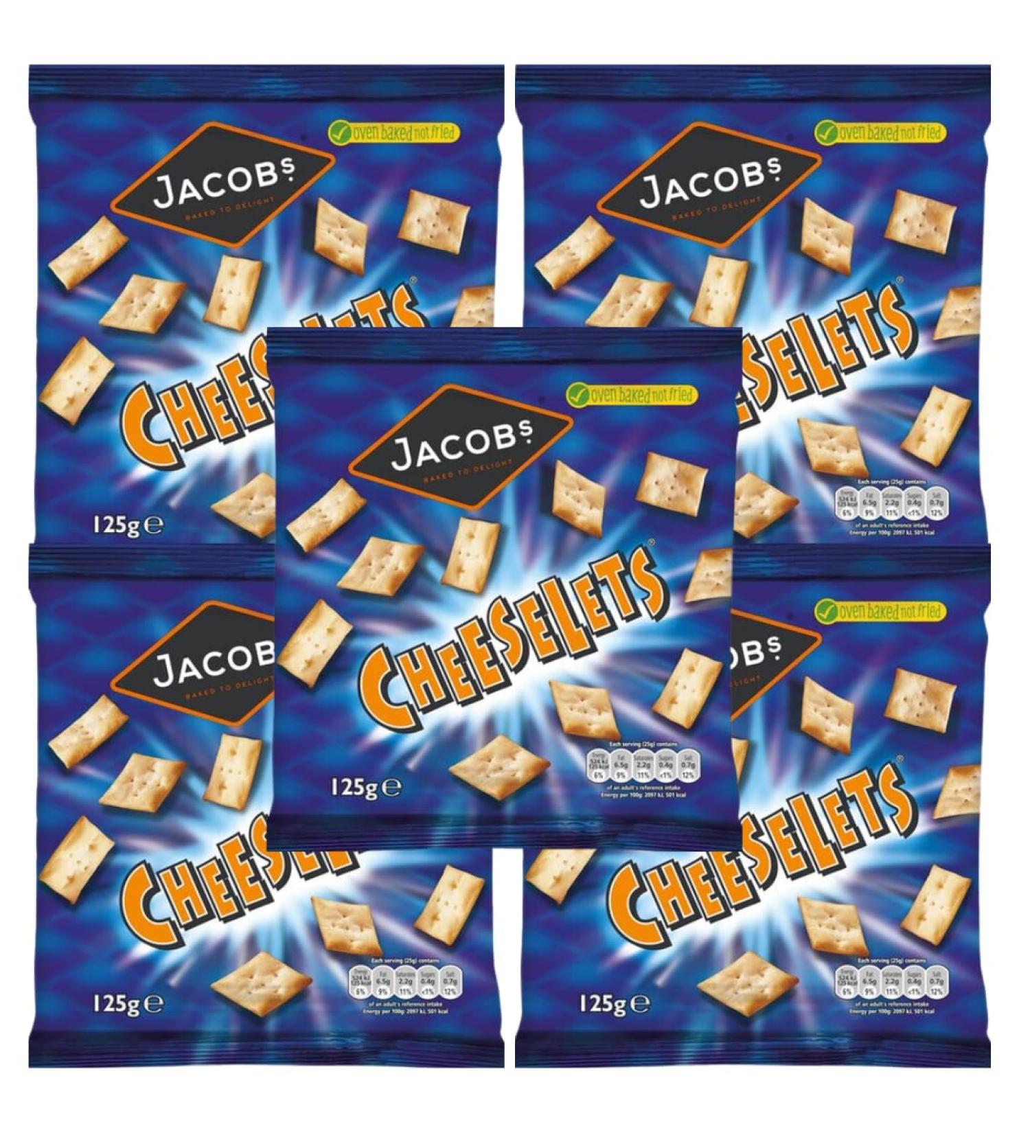 Snack Bundle with Cheesy Cheeselets 125g (5 Pack)