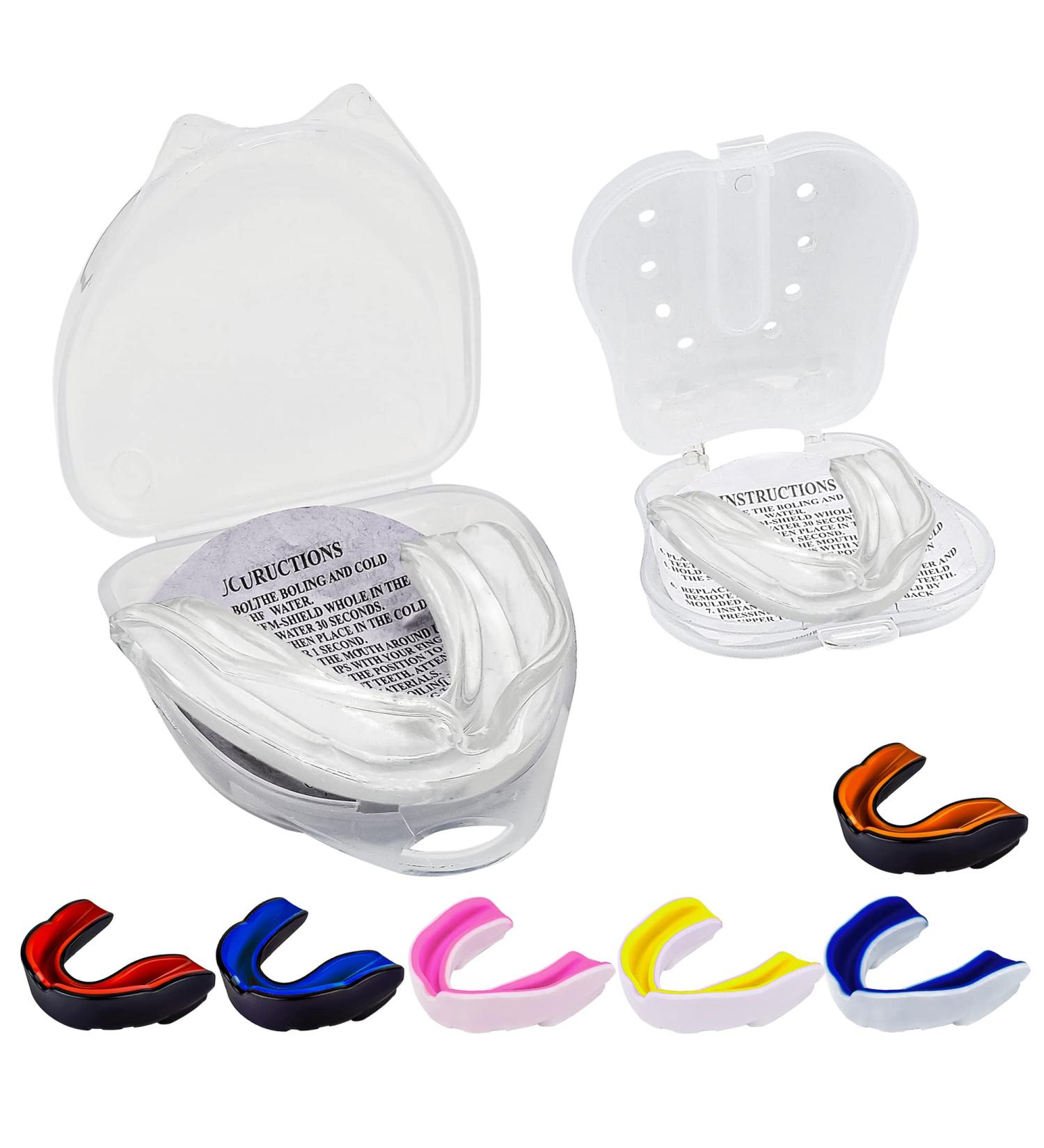 Single-Colored Mouth Protection for Kids & Teens | Durable Case Included | Ideal for School Sports & Martial Arts - Buy Online on GoSupps.com