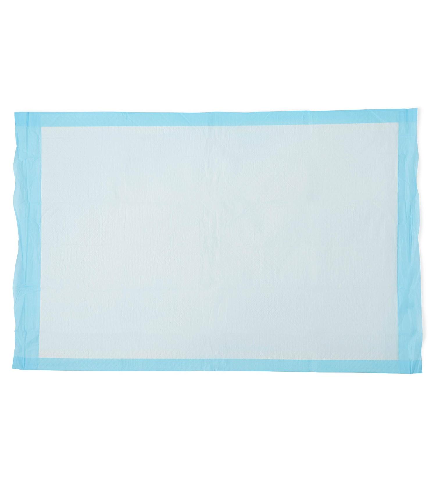 Medline Quilted Disposable Blue Underpad 23 x 36 - 50 Count | Incontinence & Furniture Protection - Buy Online on GoSupps.com