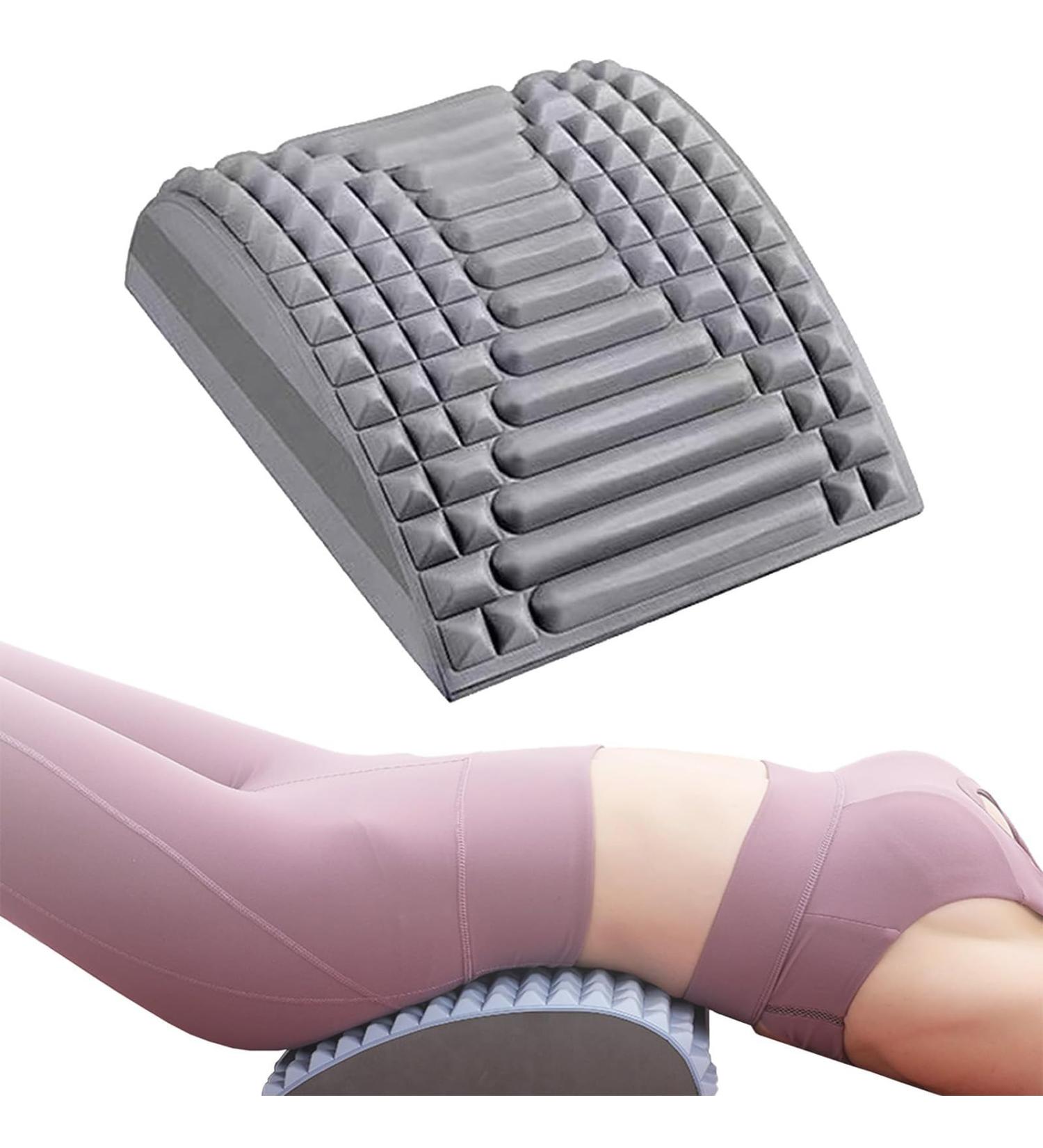 Acemend - Neck & Back Stretcher Acemend Neck and Back Lumbar Soothing Device Back Stretcher Multi Level Back Cracker Multi-Level Adjustable Spine Board (Gray) - Buy Online on GoSupps.com