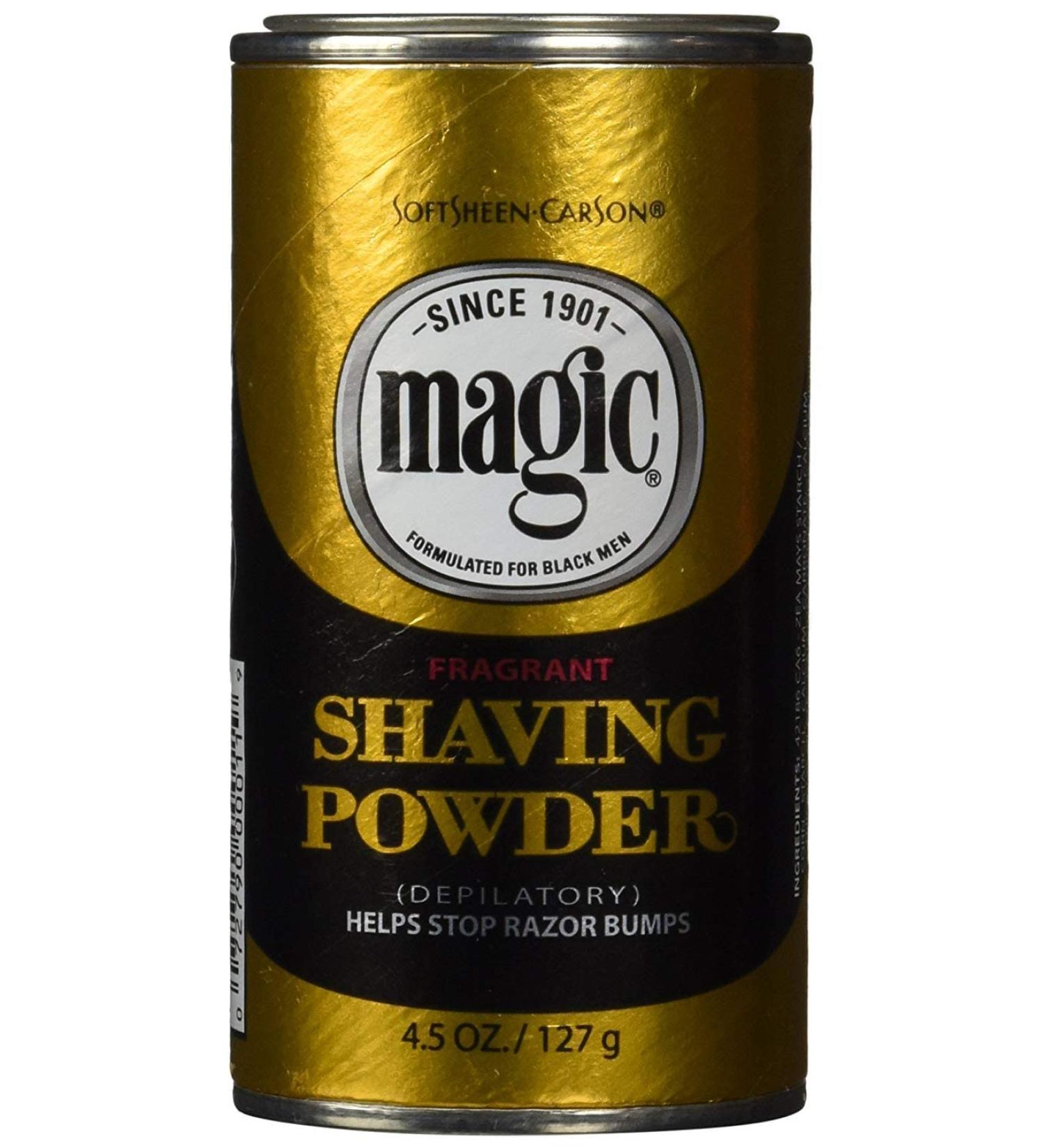 Buy Magic Shaving Powder Gold 4.5oz - Fragrant Hair Removal | Fast International Shipping - Buy Online on GoSupps.com