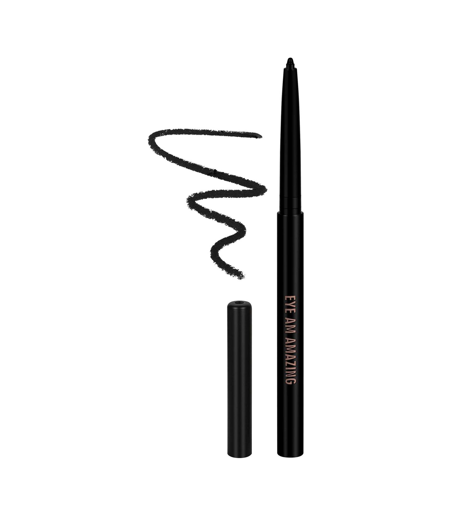 RealHer 24-HR Eyeliner in Black with Built-In Sharpener for Subtle to Smokey Eyes - Buy Online on GoSupps.com