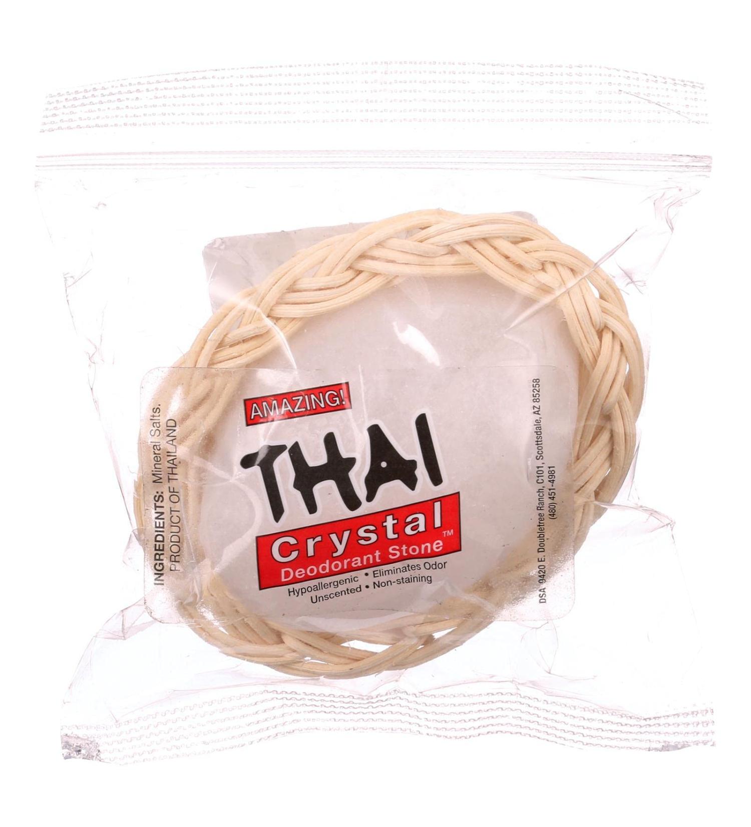 THAI DEODORANT STONE  DEOD STONE THAI IN BASKET CT EA 12
