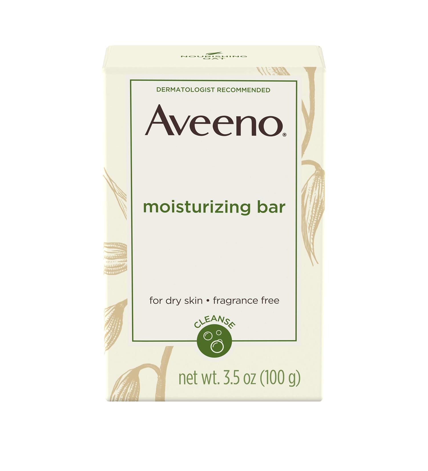 AVEENO Naturals Moisturizing Bar for Dry Skin 3.5 oz - Hydrating Skincare Bar for Dry Skin - Pack of 1 - Buy Online on GoSupps.com