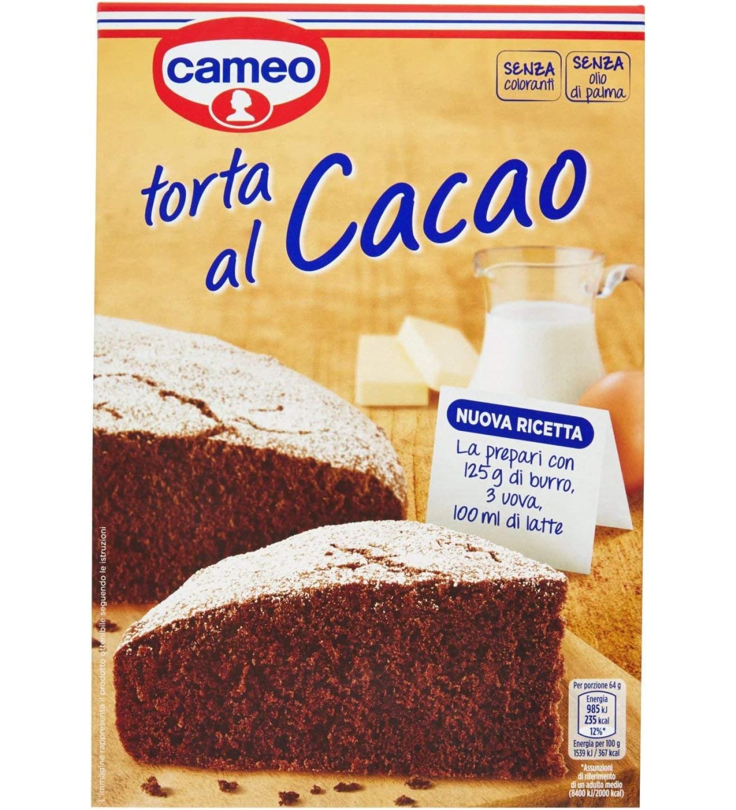 Lot de 3 tartes cacao Cameo Torta al Cacao Cameo 448 g - Buy Online on GoSupps.com