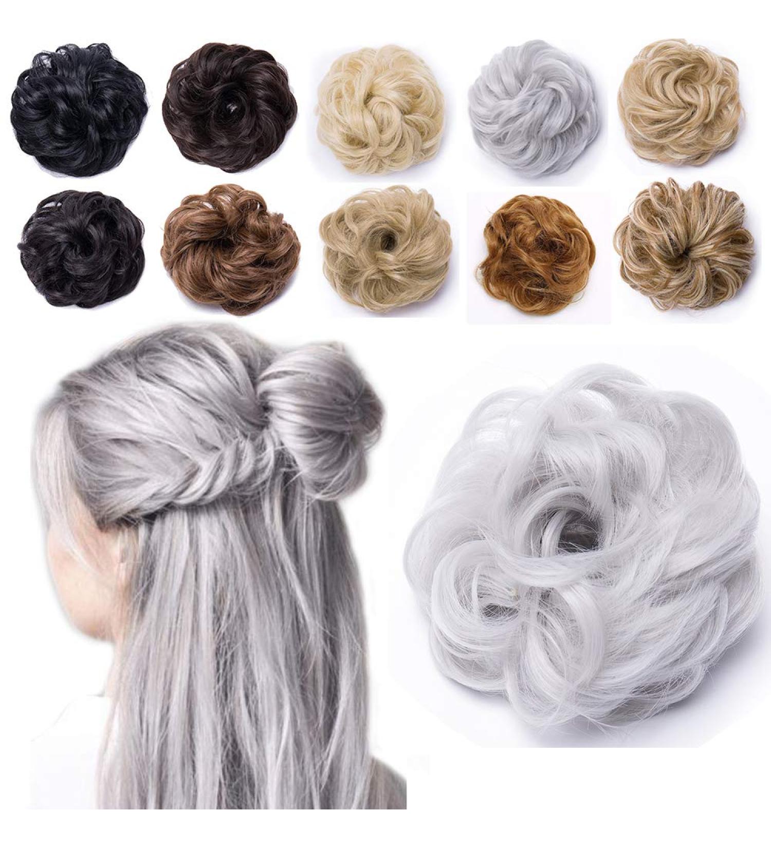 Buy Lady Outlet Mall Silver Grey Hair Extensions 40g | Premium Quality International Shipping - Buy Online on GoSupps.com