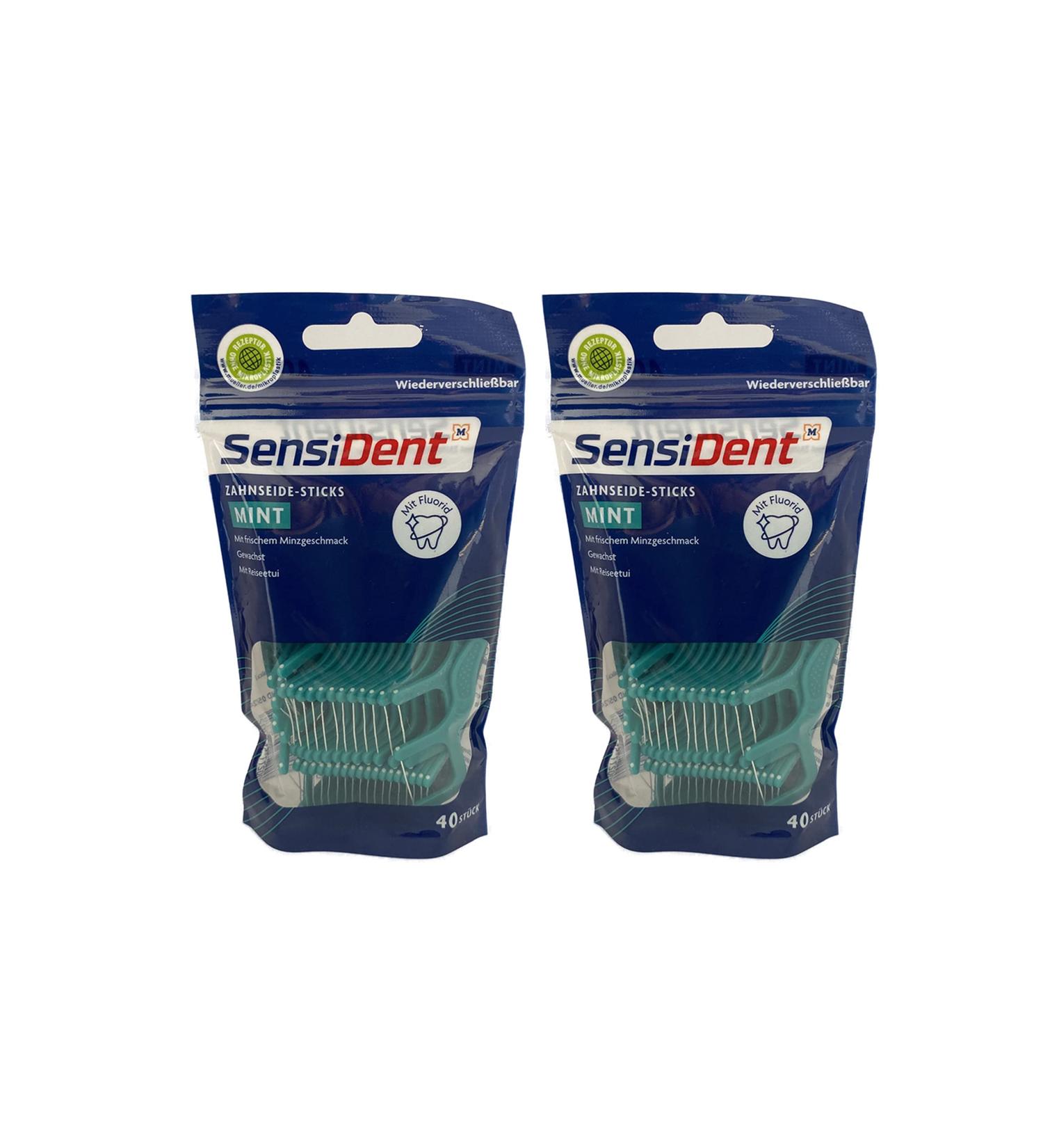 2x sensident mint dental sticks