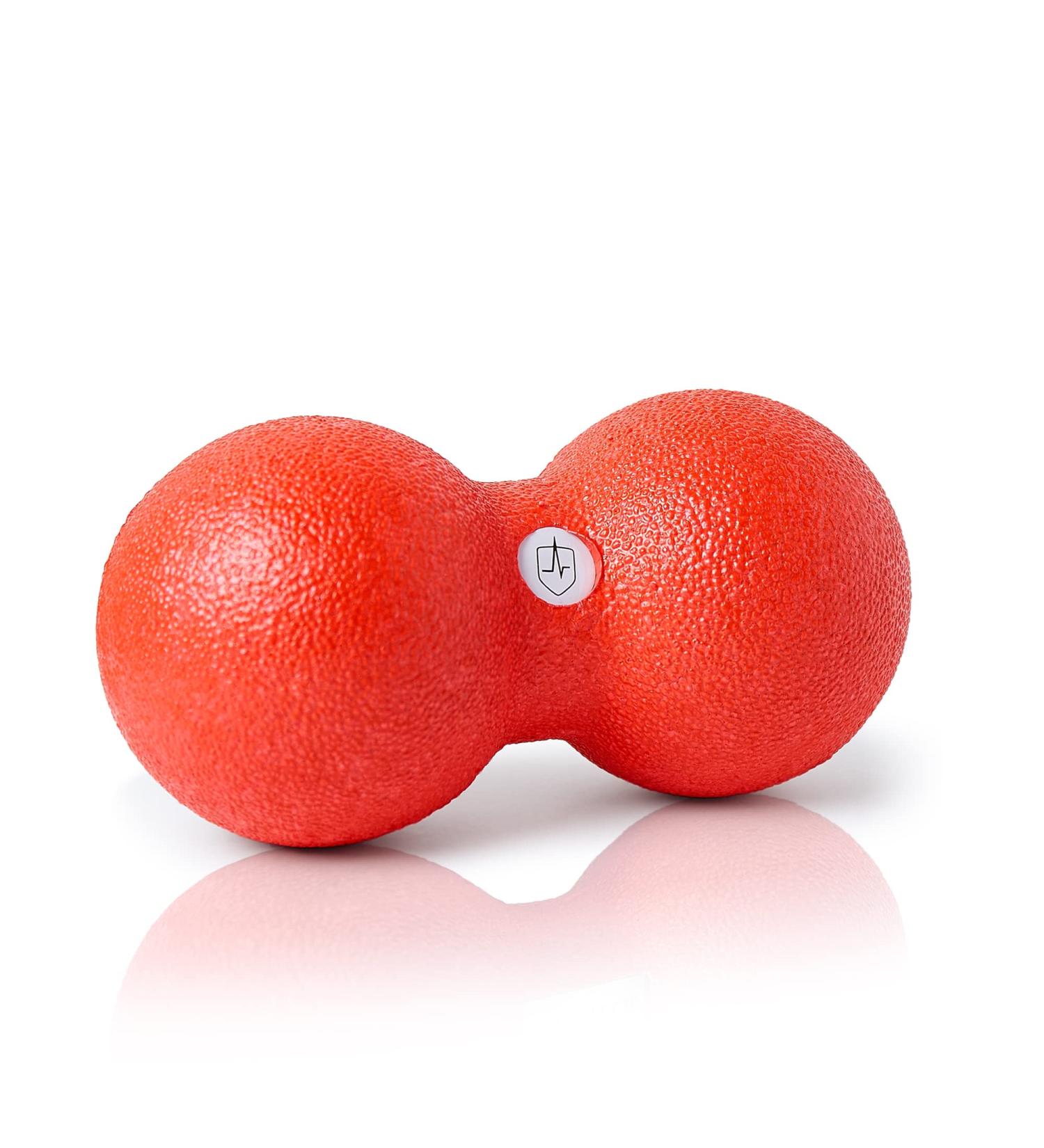 High Pulse Massage Ball (8cm) - Targeted Muscle & Fascia Regeneration | Includes Exercise Poster | Effective Neck & Back Relief - Buy Online on GoSupps.com