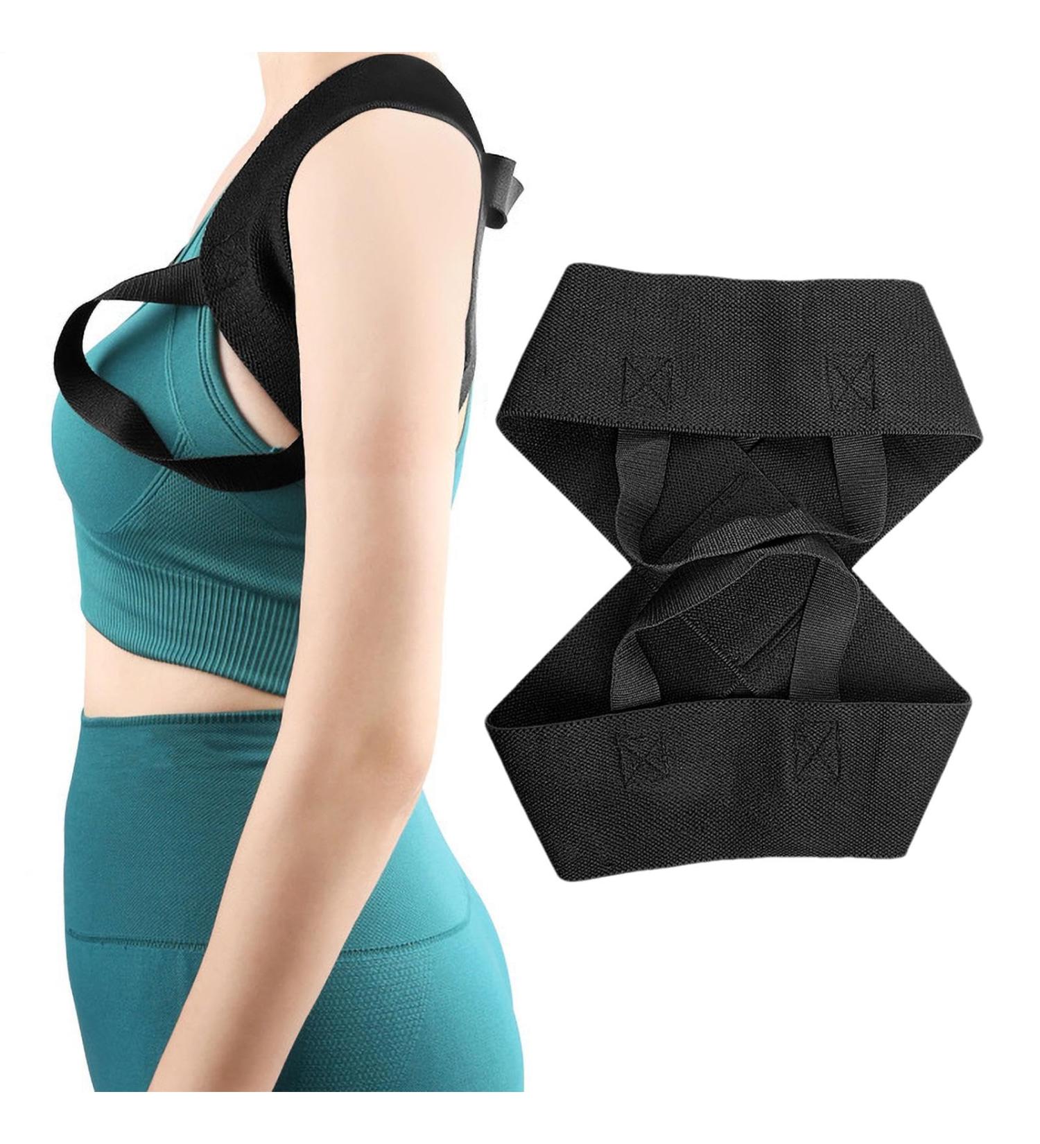 Spine Postures Corrector Back Brace - Adjustable Back Brace Straightener Adjustable Back Brace Straightener Effective Back Postures Support Breathable Adjustable Postures Corrector - Buy Online on GoSupps.com