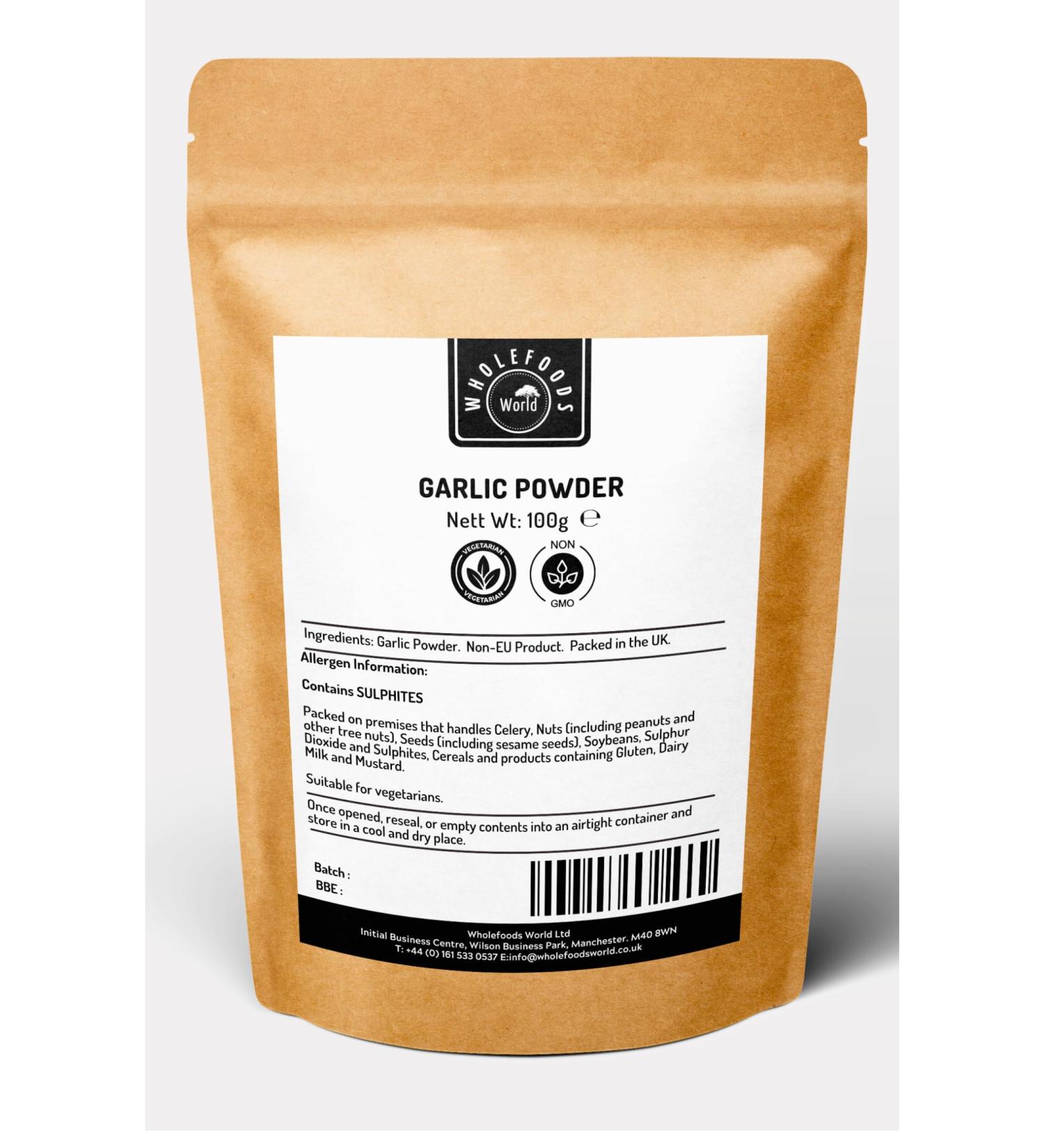 Garlic Powder | Ground Garlic Seasoning | Vegetarian (200 Grams) 200 Grams