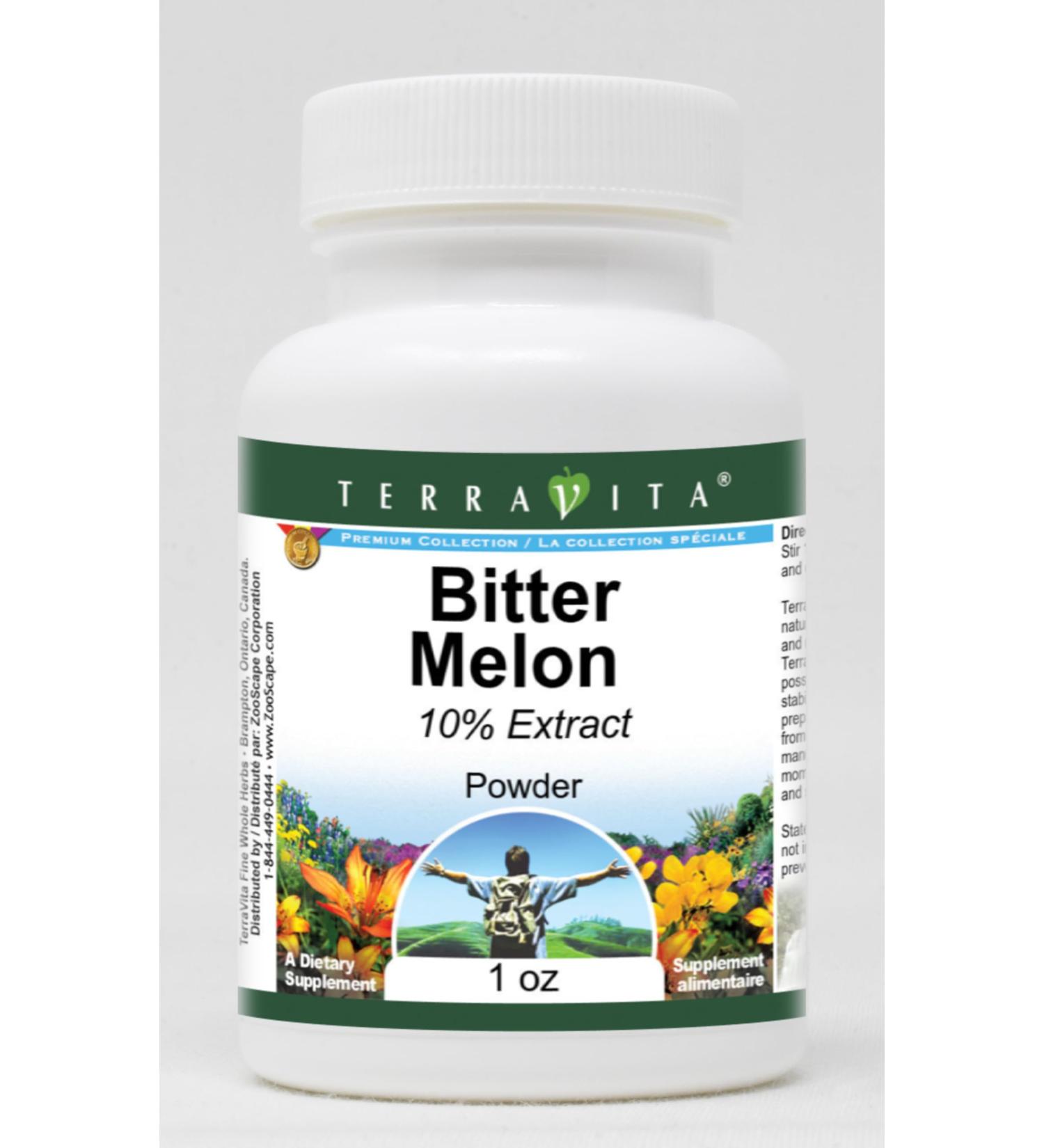 Bitter Melon 10% Powder (1 oz ZIN: 519193) - Buy Online on GoSupps.com