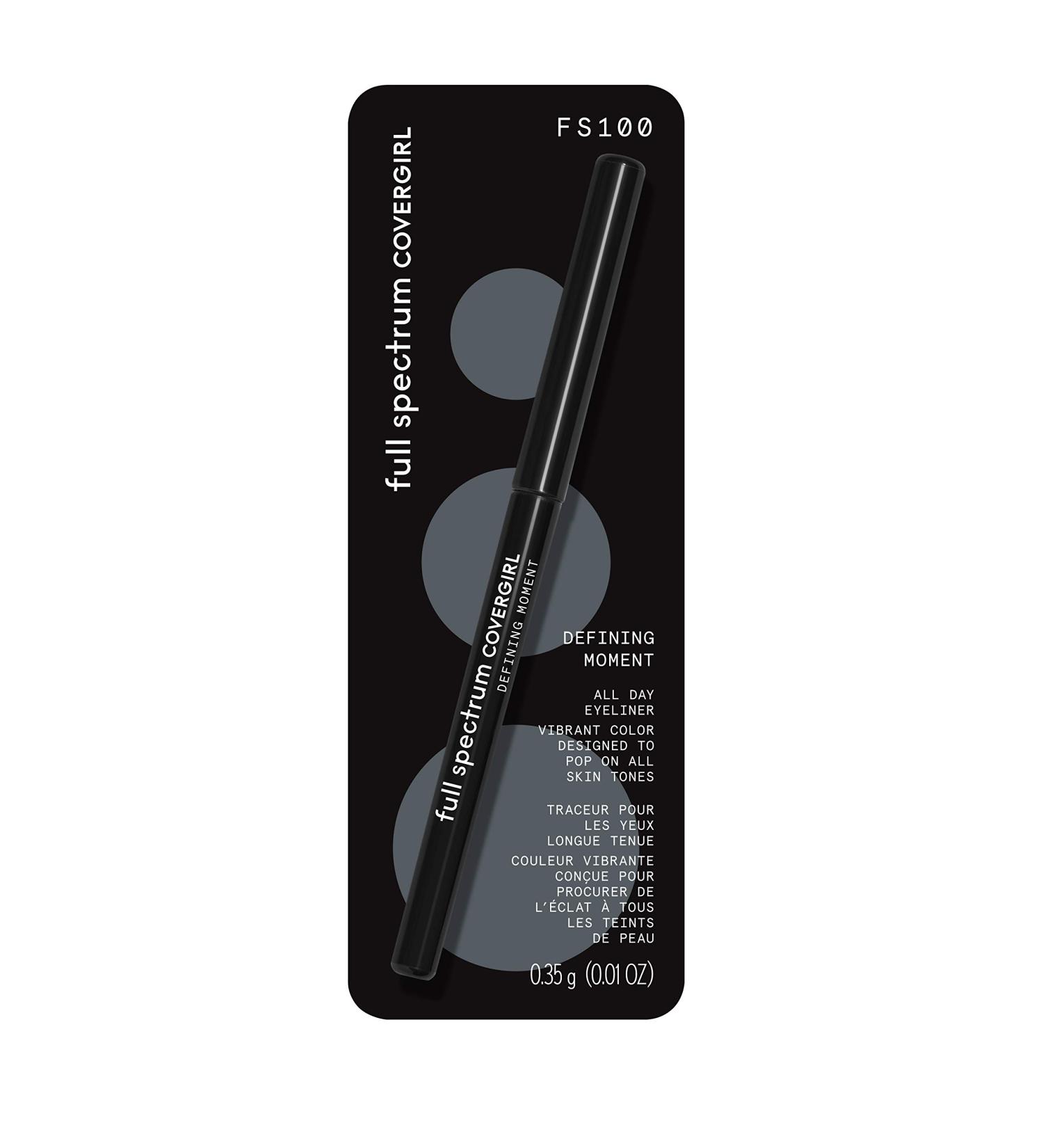 COVERGIRL Defining Moment All Day Eyeliner Blackest Black - 0.012 oz, 1 Count - Buy Online on GoSupps.com