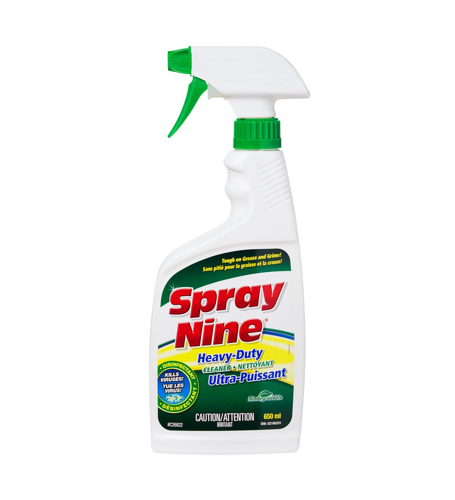 Spray Nine Heavy-Duty Cleaner/Disinfectant 650ml Bottle 650 ml (Pack of 1) - Buy Online on GoSupps.com