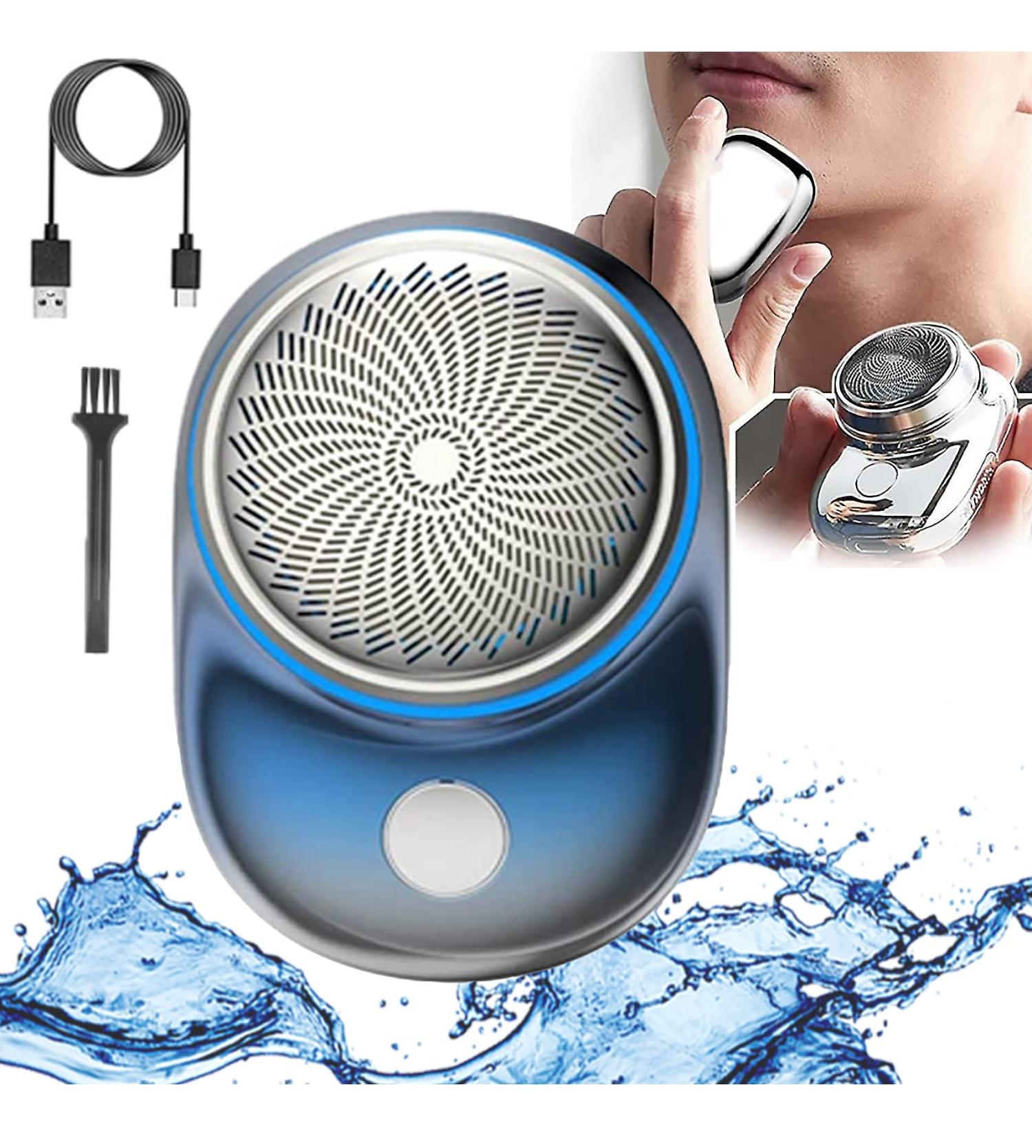 2023 Powerful Storm Shaver for Men Mini Shaver Portable Electric Shaver Easy One-Button Use 3 Seconds Fast Shaving Mini Shaver Electric Razor Micro Vibration Bass Motor Shaver Father's Day Gifts (B) - Buy Online on GoSupps.com