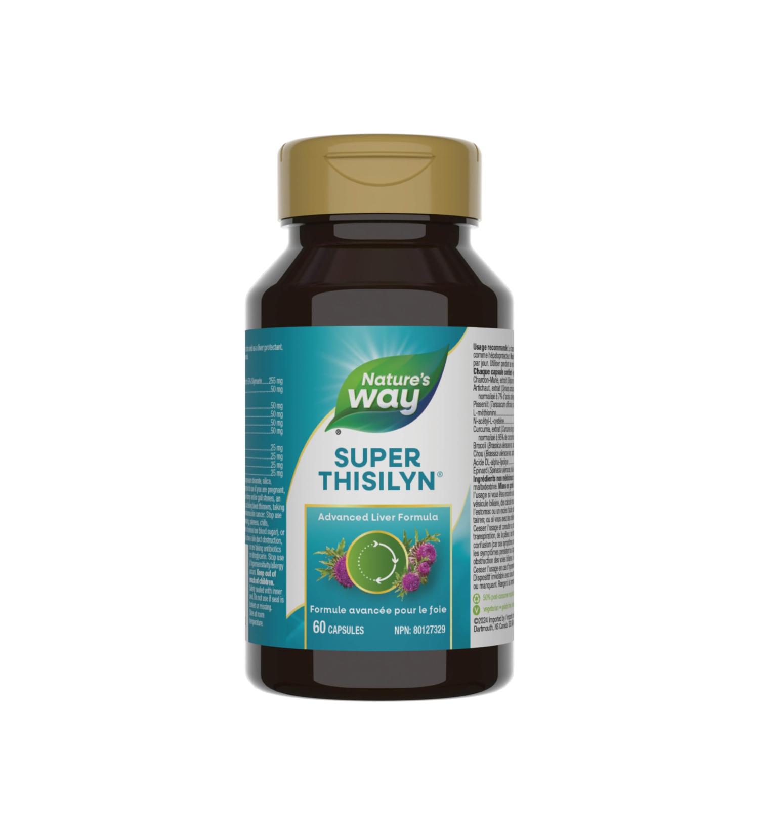 Nature's Way Super Thisilyn Support Liver Function – Source of Antioxidants - 60 Count - Buy Online on GoSupps.com
