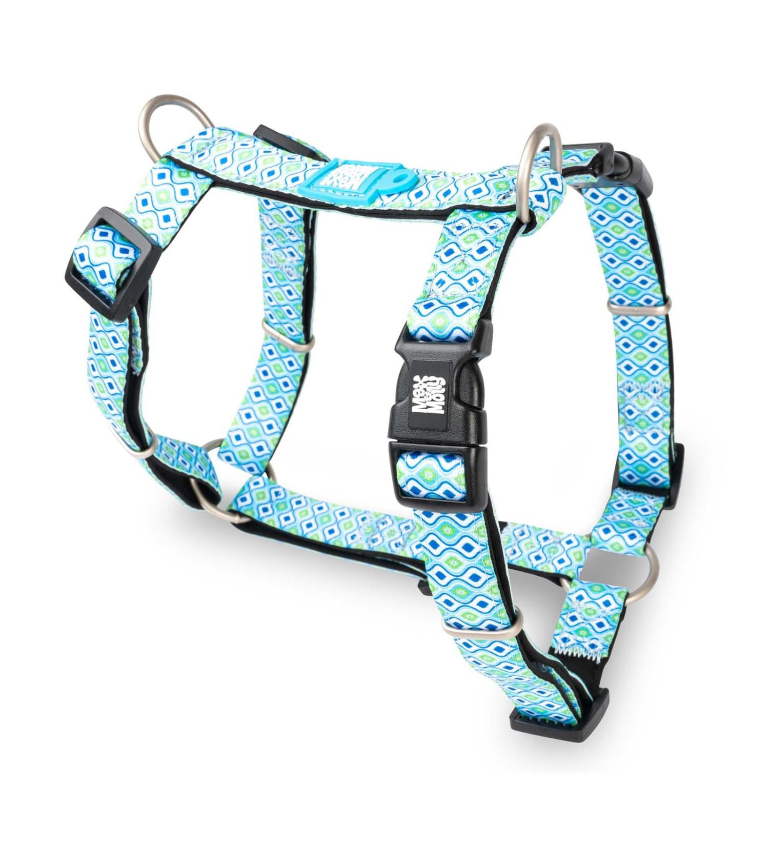 Max & Molly H-Harness - Retro Blue | Premium Comfort & Style for Pets | International Shipping Available - Buy Online on GoSupps.com