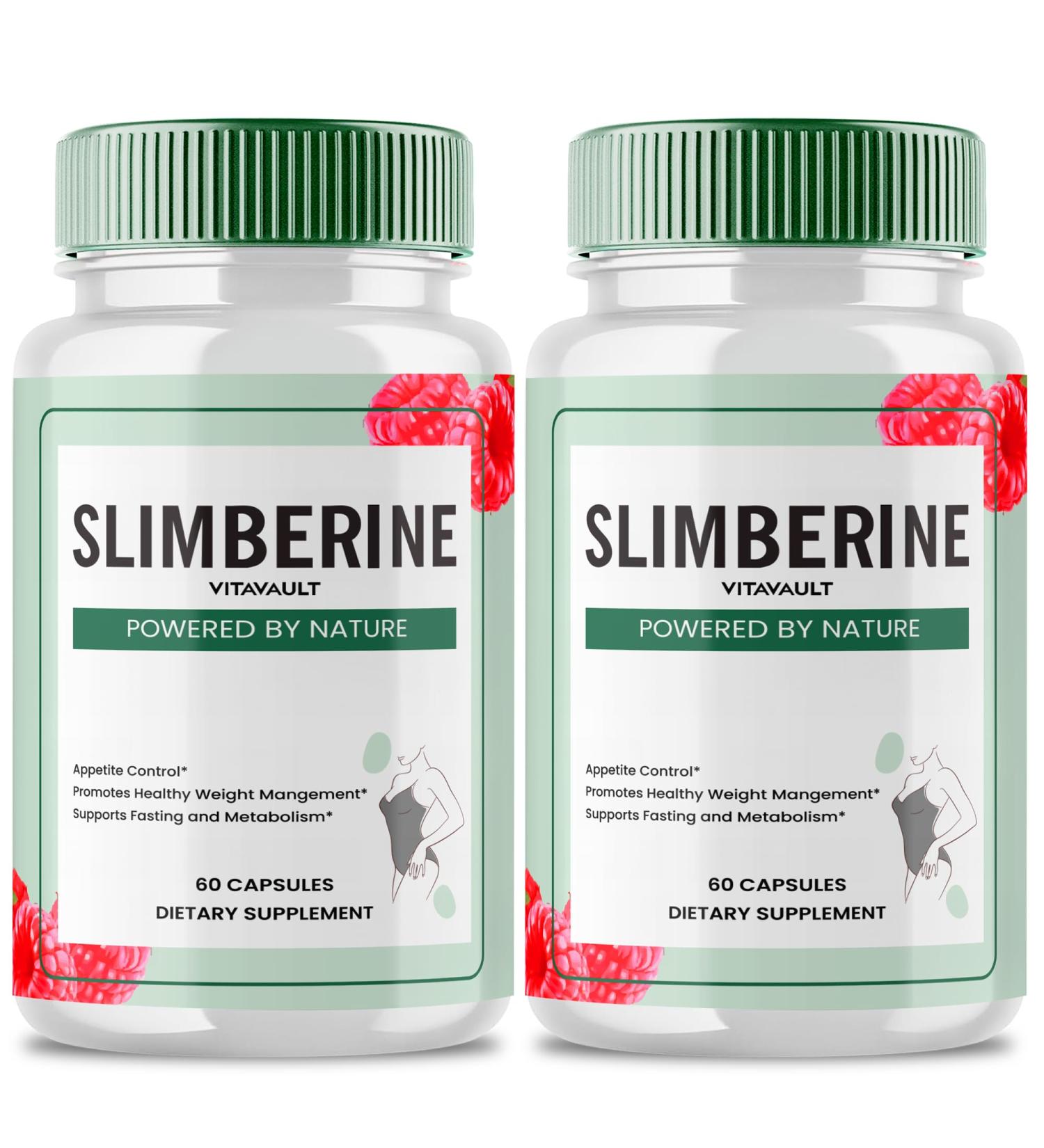Slimberine Keto Capsules Slimberine Advanced Formula Pills - Maximum Strength Slimberine All Natural Keto Pills Slimberine Capsules Slimberine Official Formula Pills Reviews (2 Pack)